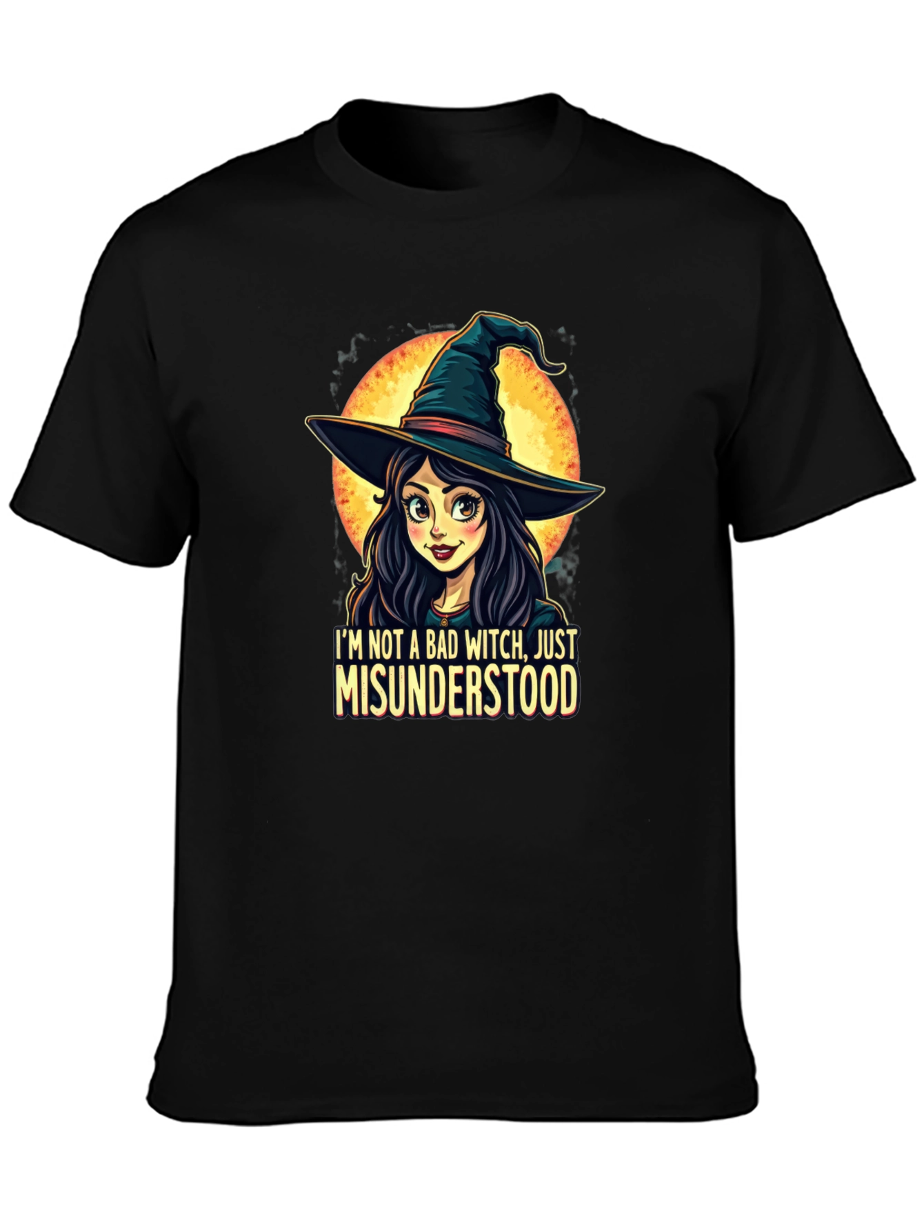 Witch Misunderstood Graphic T-Shirt