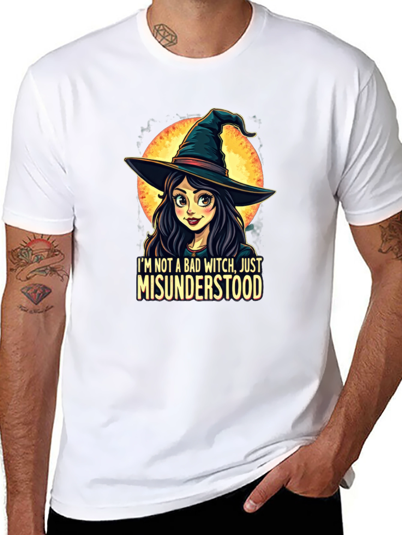 Witch Misunderstood Graphic T-Shirt
