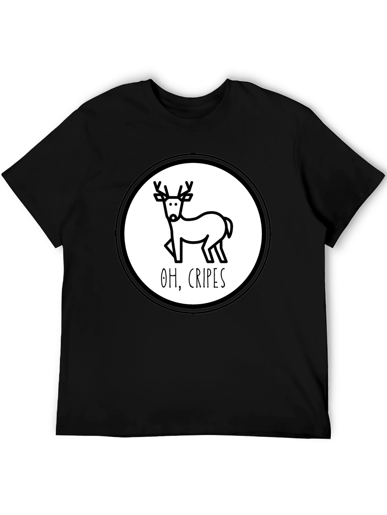 Funny Deer Oh Cripes T-Shirt