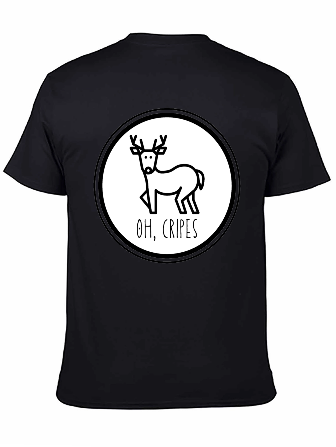Funny Deer Oh Cripes T-Shirt