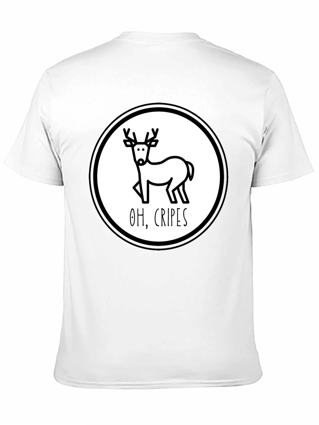 Funny Deer Oh Cripes T-Shirt