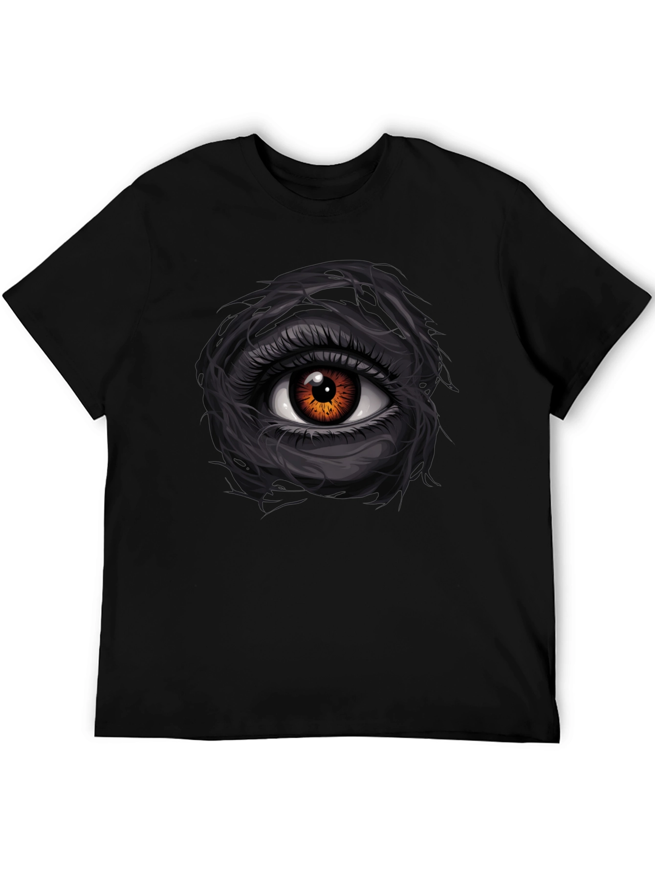 Eye Graphic Tee - Mens Black T-Shirt