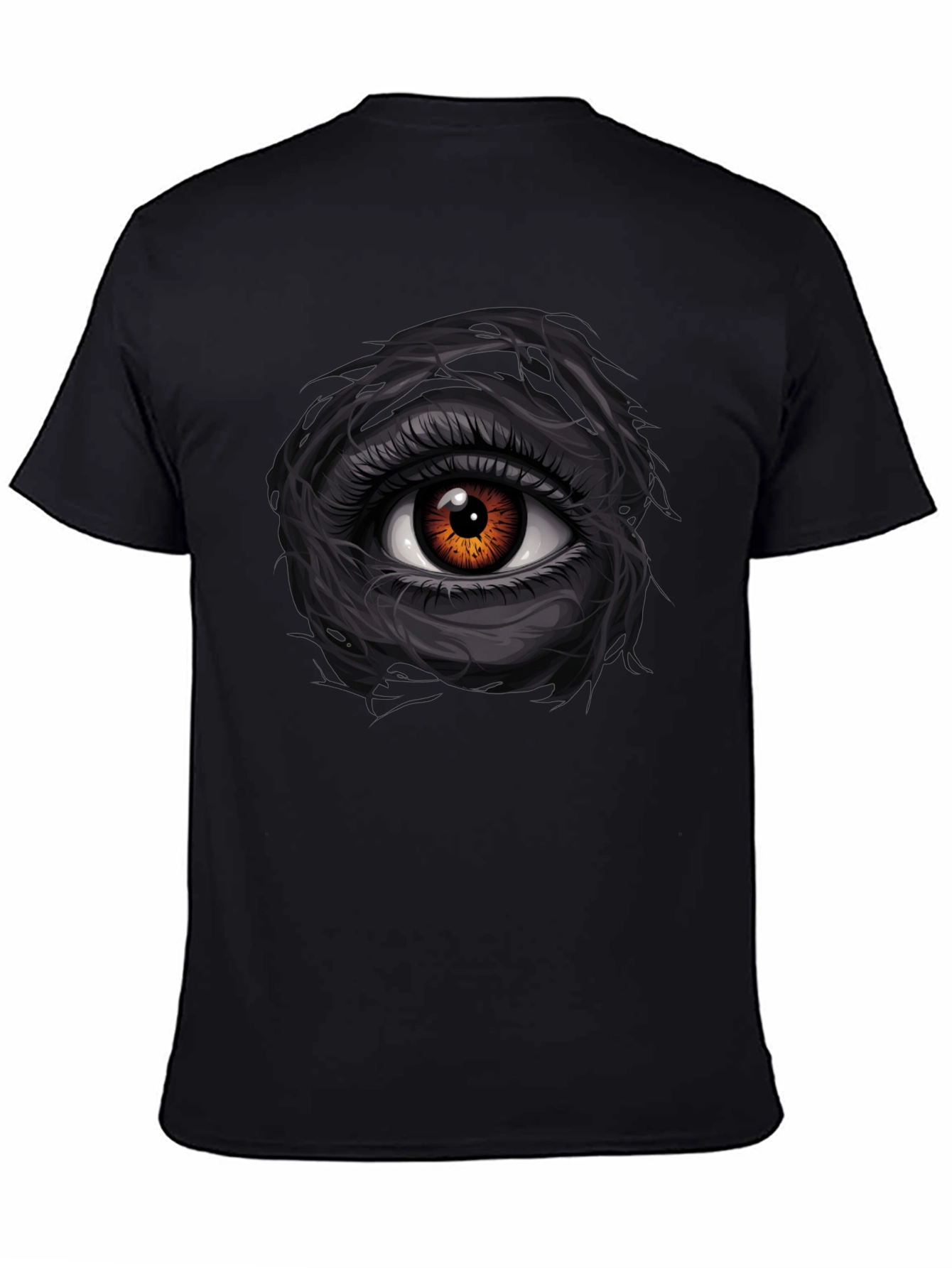 Eye Graphic Tee - Mens Black T-Shirt