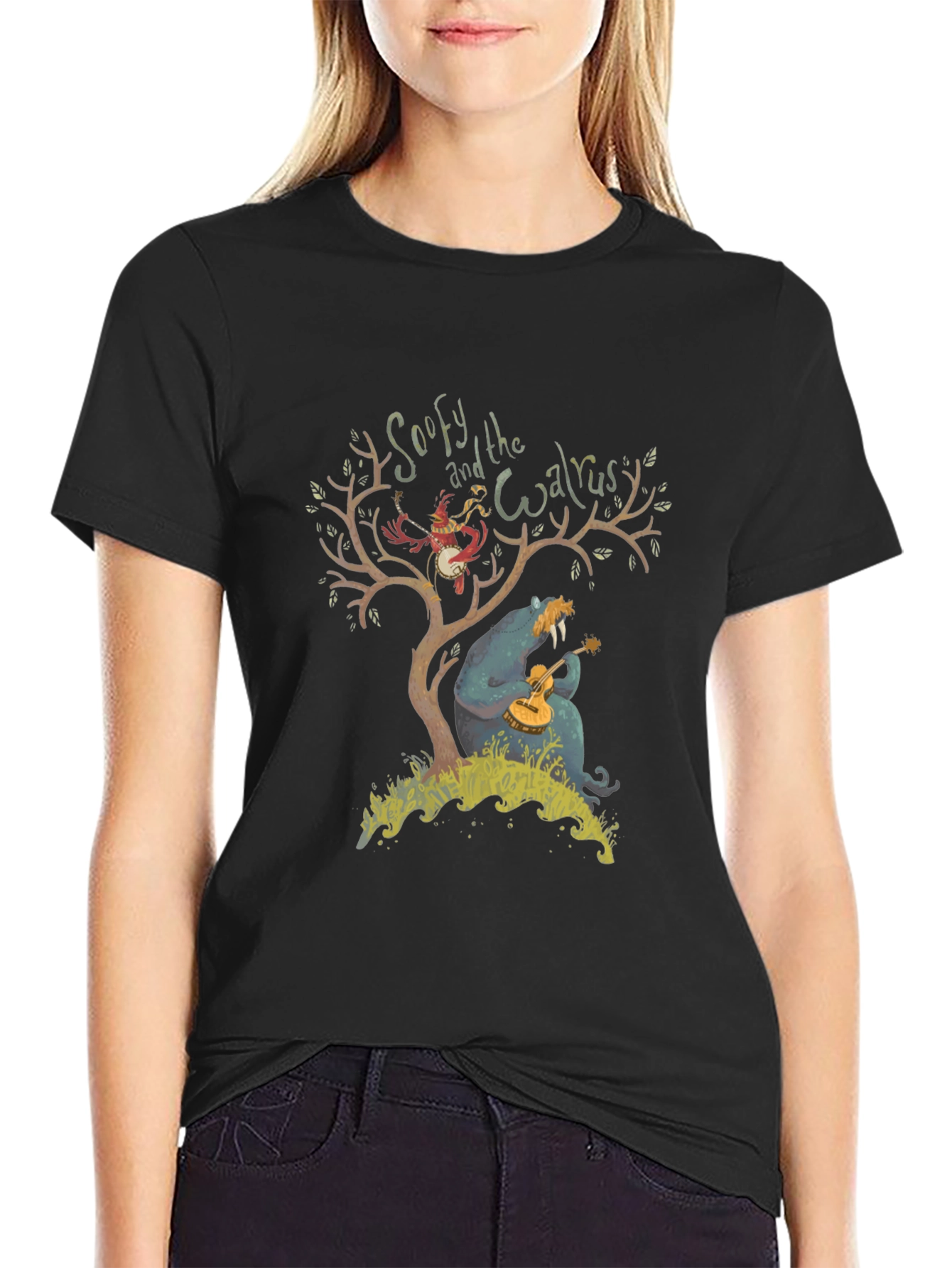 Soofy and the Walrus Graphic T-Shirt