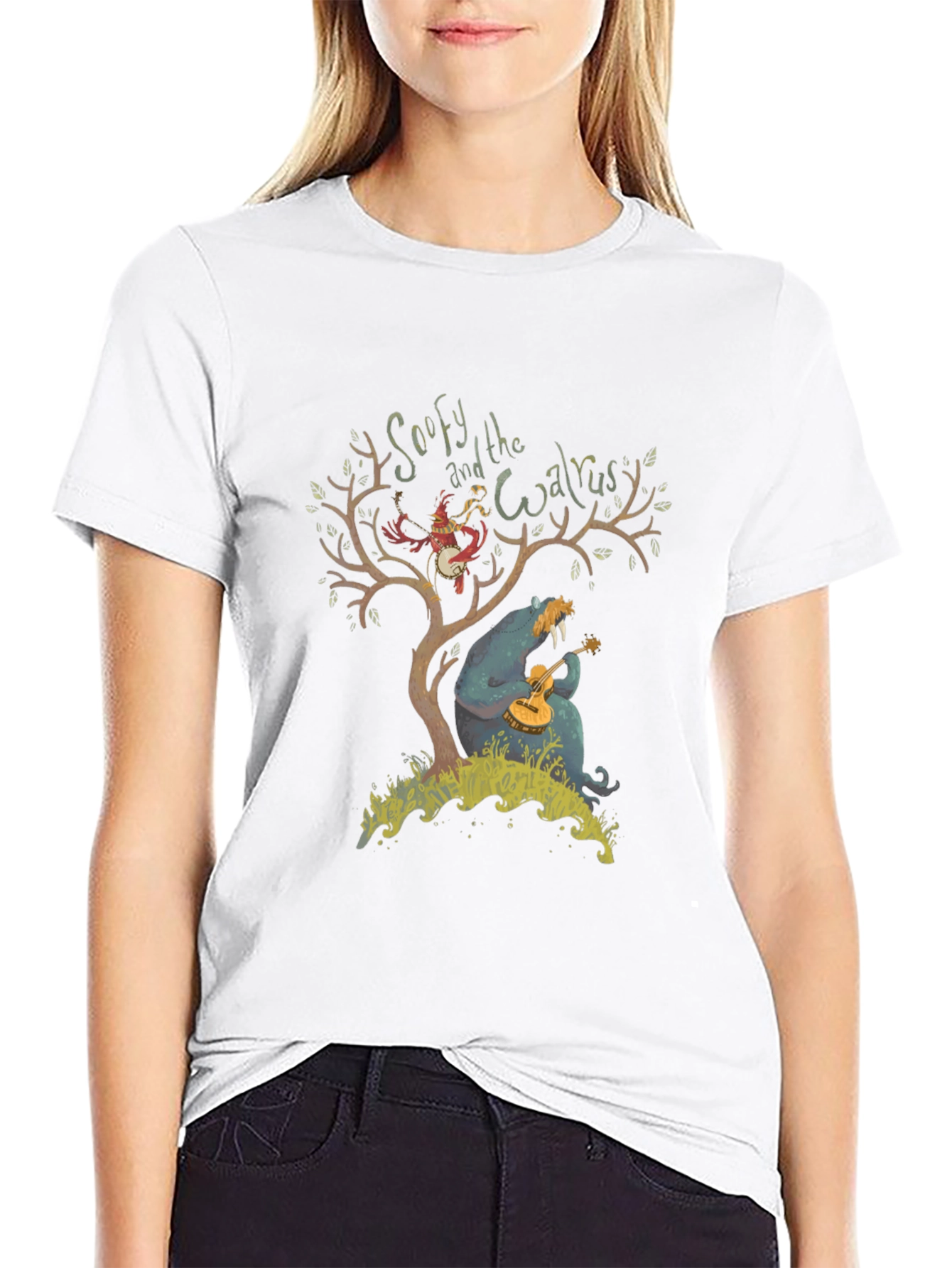 Soofy and the Walrus Graphic T-Shirt