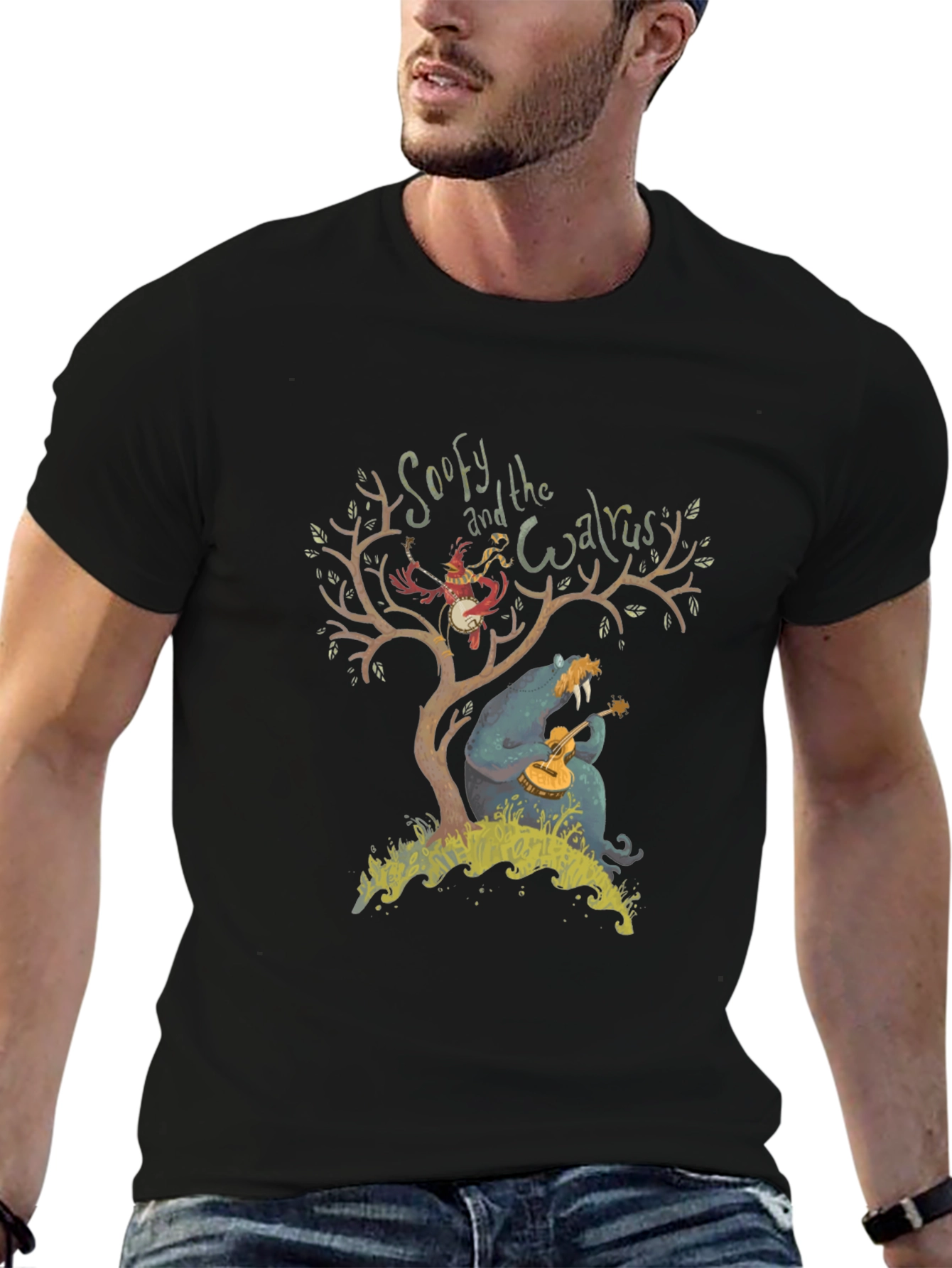 Soofy and the Walrus Graphic T-Shirt