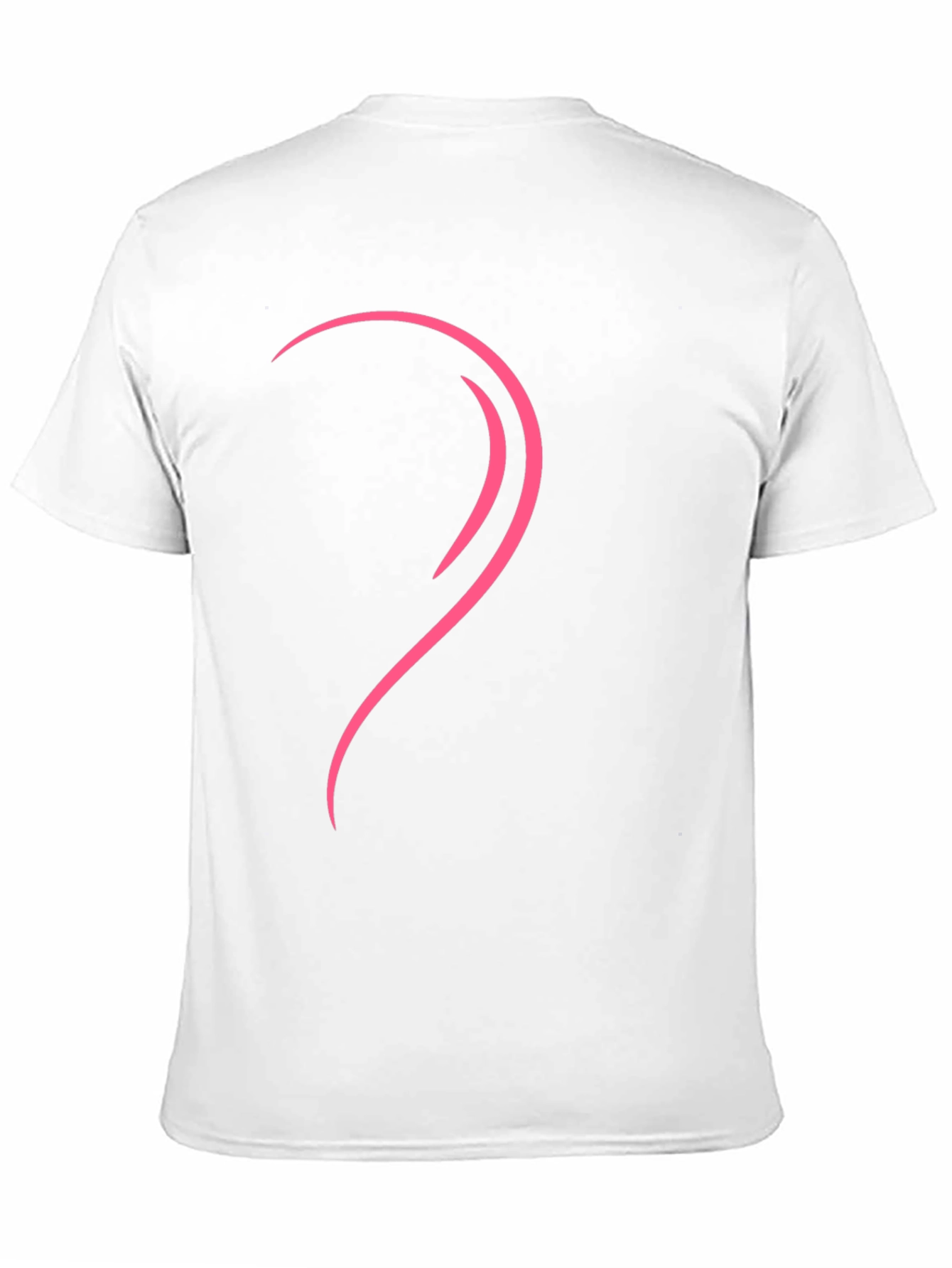 Modern Heart Graphic Tee - Left Side Design