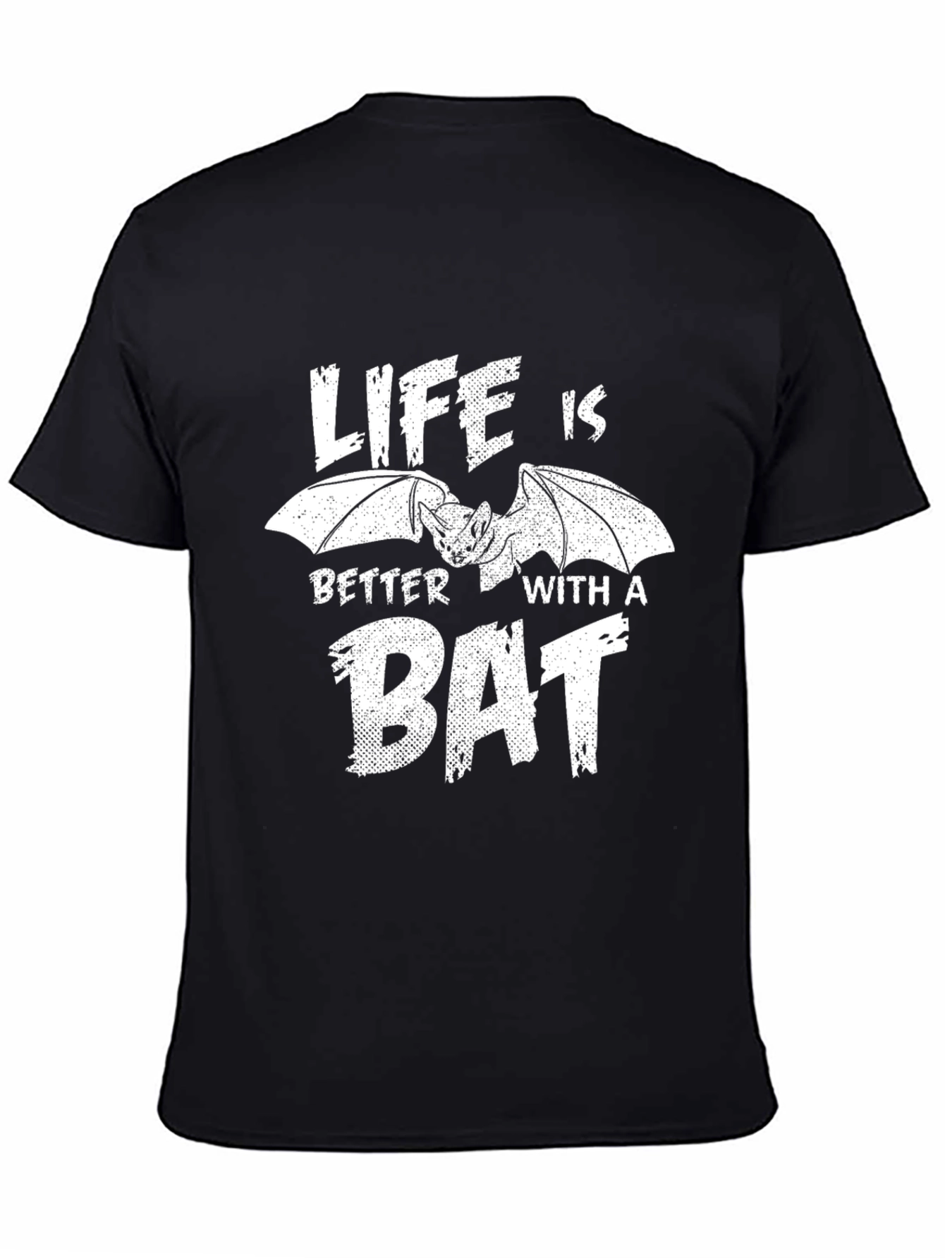 Life is Better with a Bat Graphic Tee