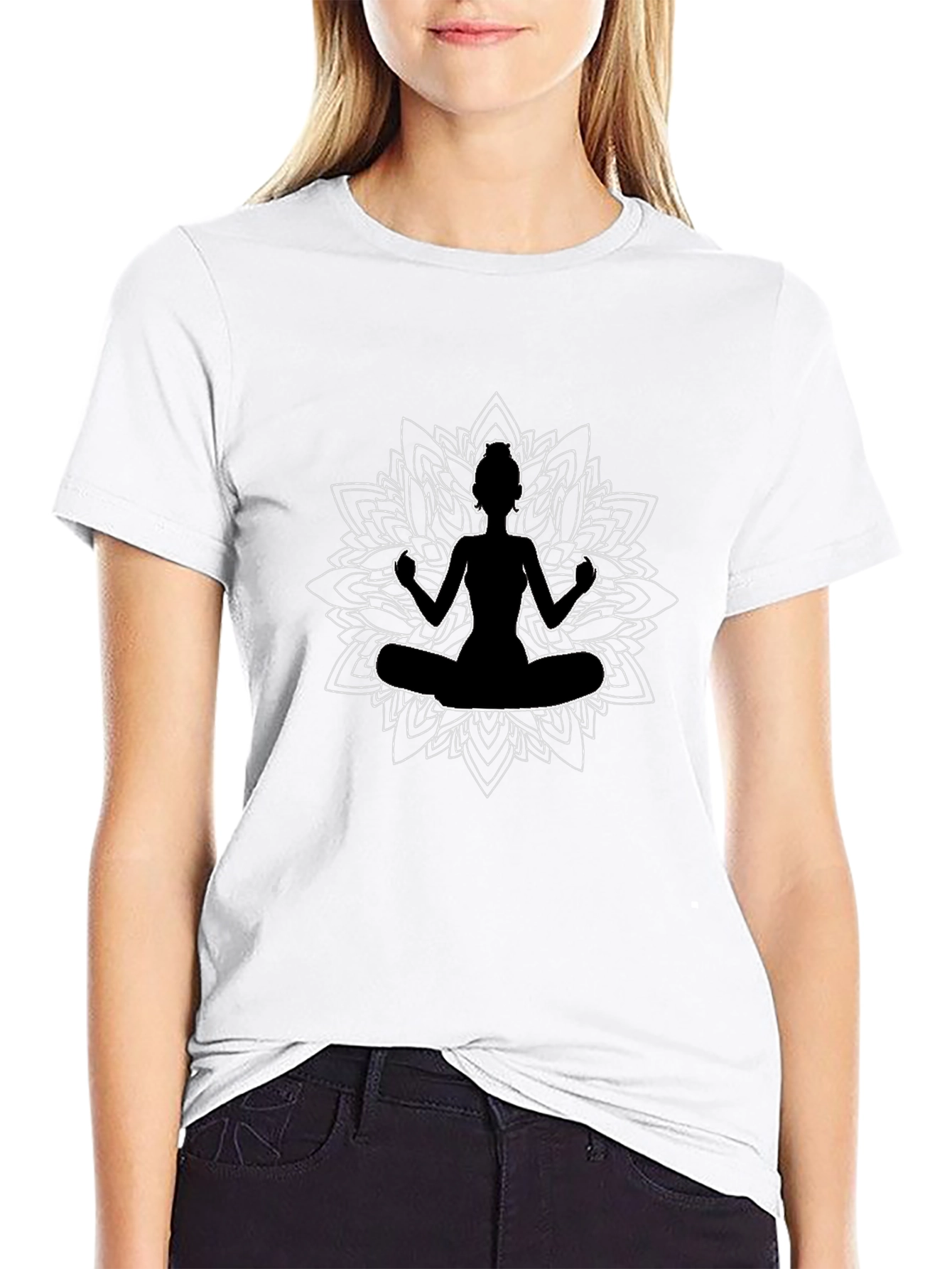 Meditative Mandala Graphic Tee