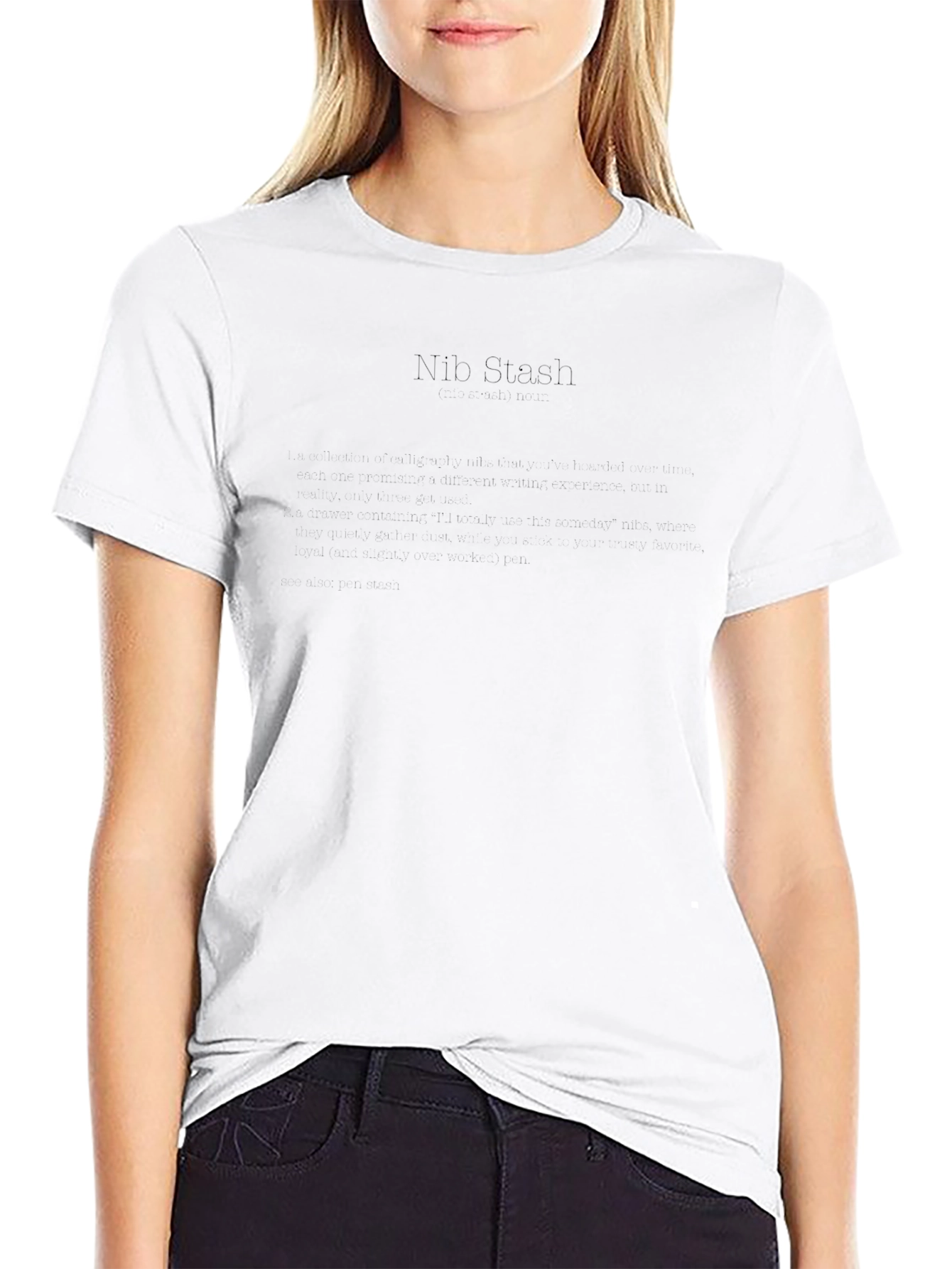Mens Black Crew Neck T-Shirt