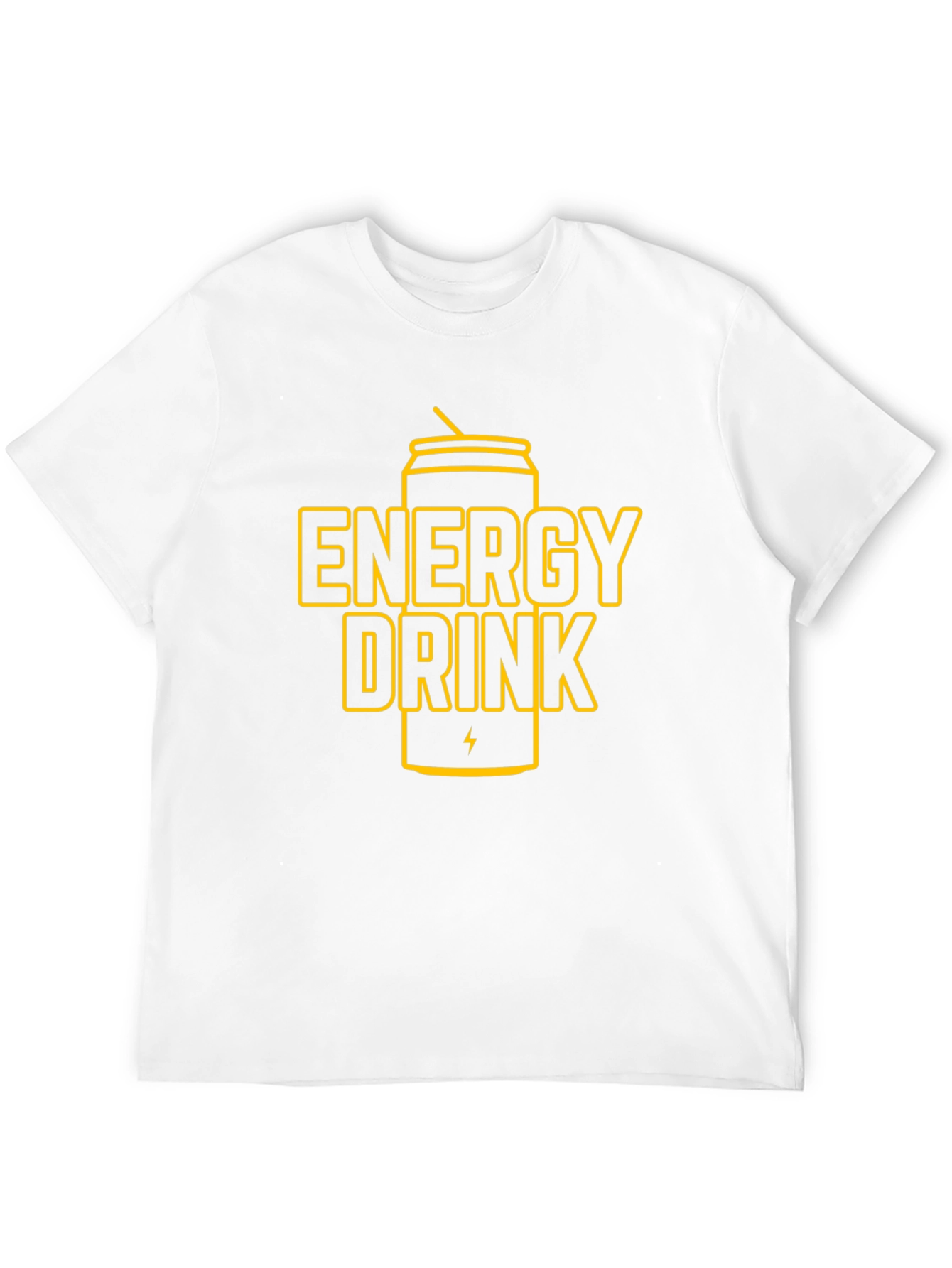 Energy Drink Graphic T-Shirt - Black
