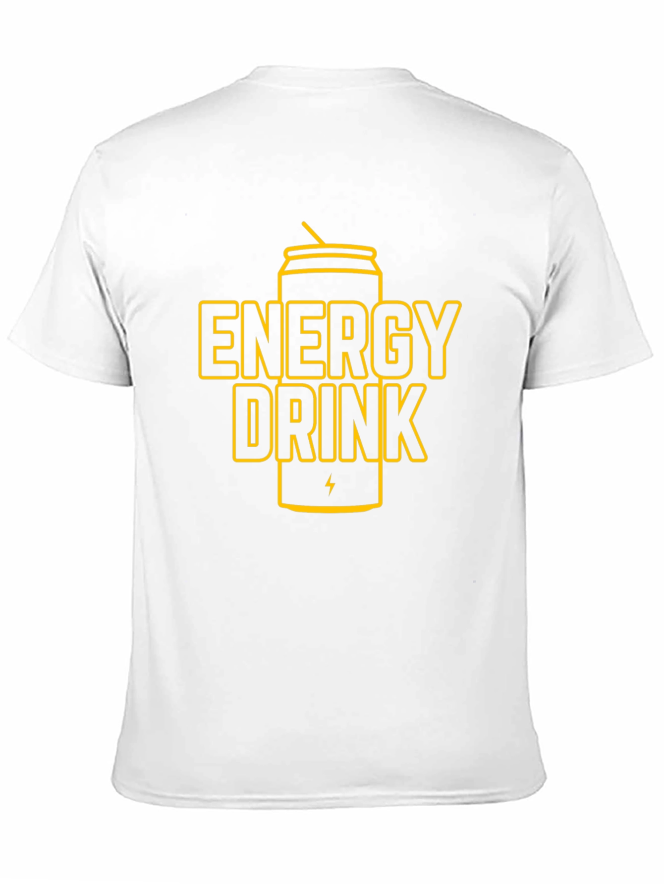 Energy Drink Graphic T-Shirt - Black