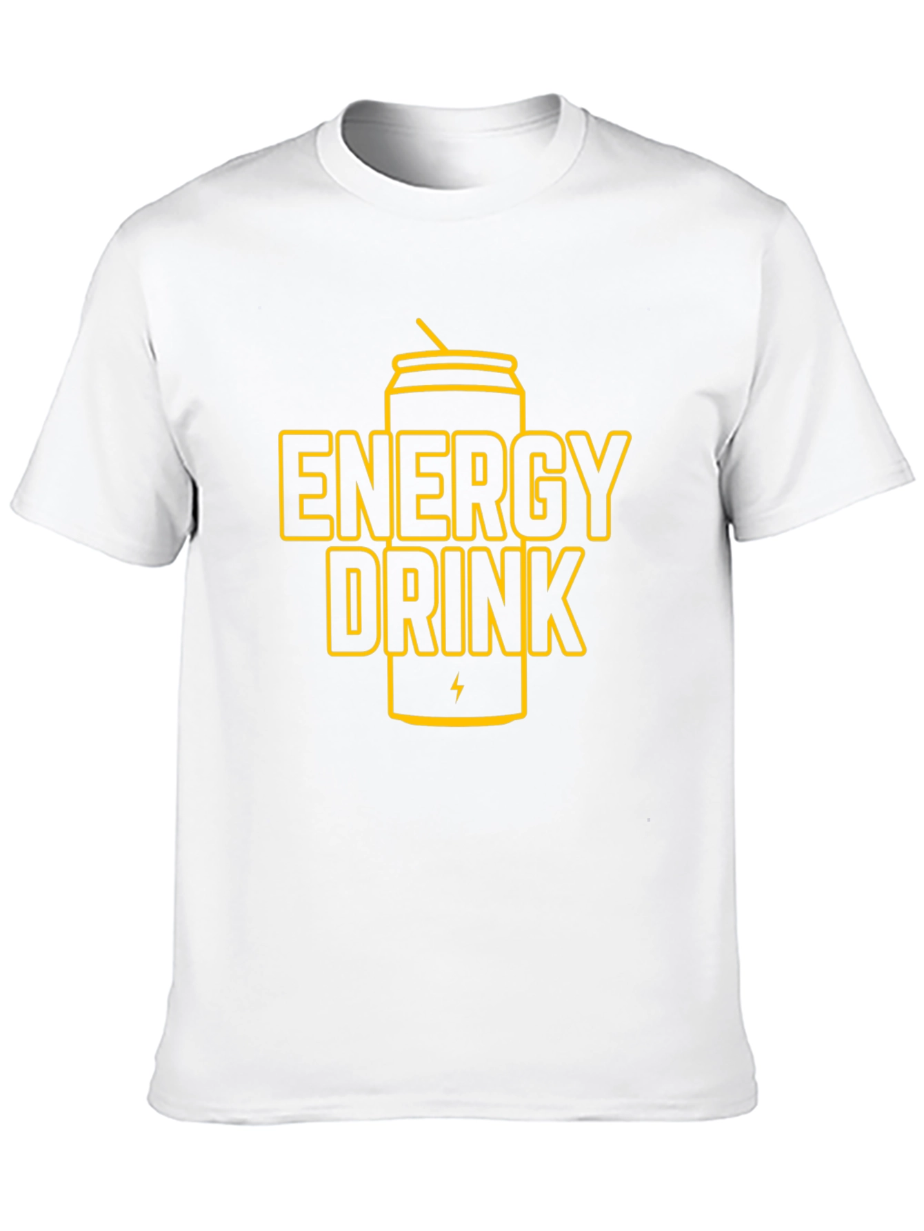Energy Drink Graphic T-Shirt - Black