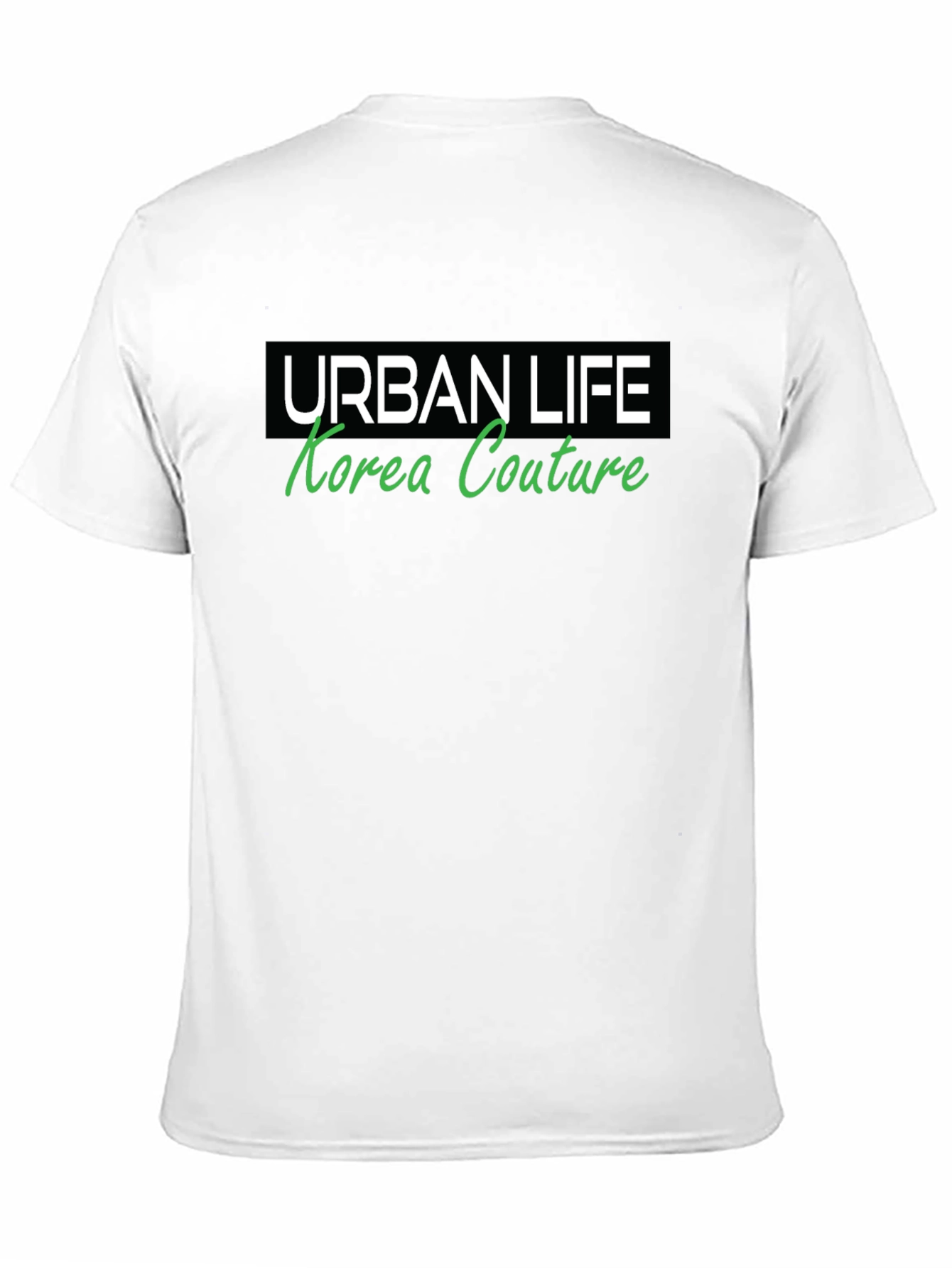 Urban Life Korea Couture Black T-Shirt