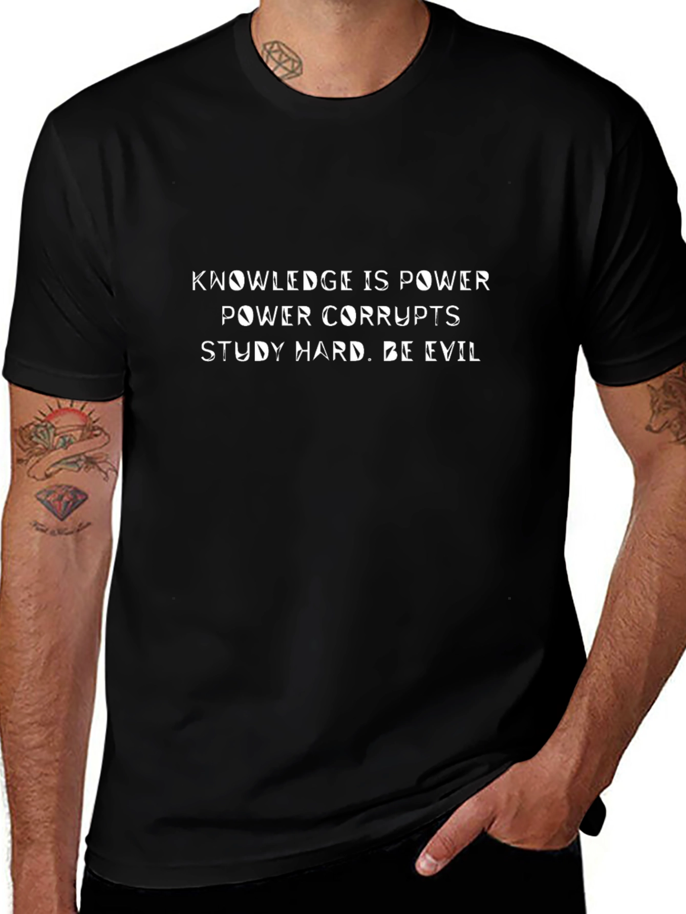 Knowledge is Power Graphic Tee
