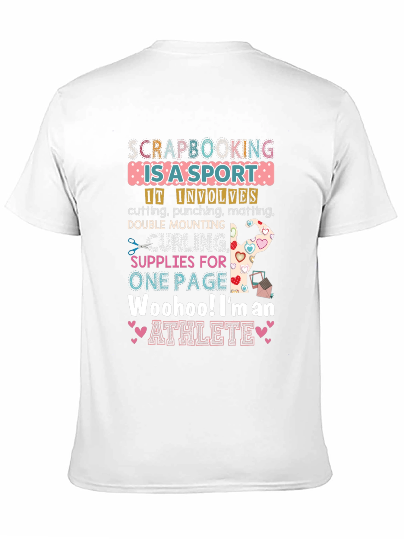 Scrapbooking is a Sport T-Shirt Athlete Gift