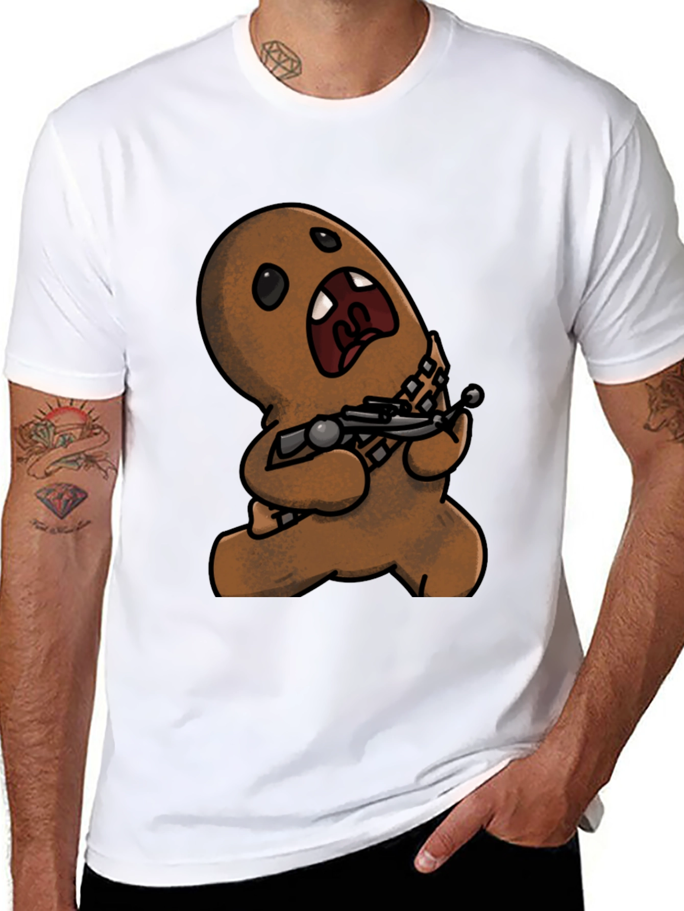 Cartoon Chewbacca T-Shirt