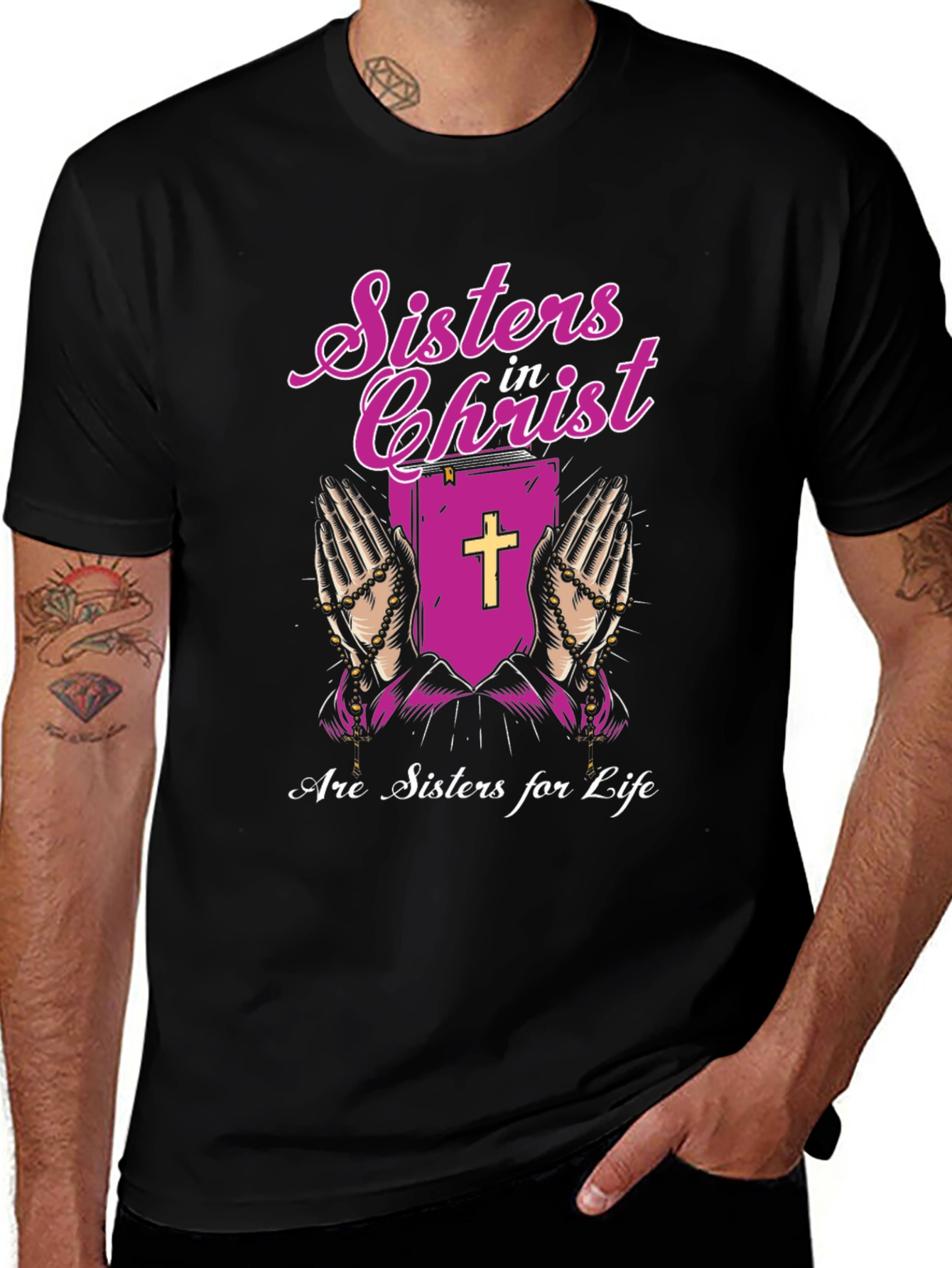 Sisters in Christ Graphic Tee