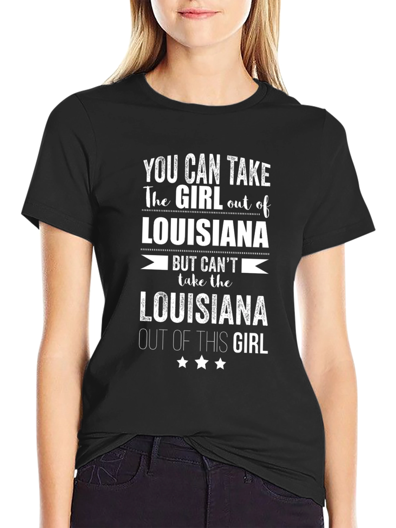 Louisiana Girl T-Shirt - State Pride Tee
