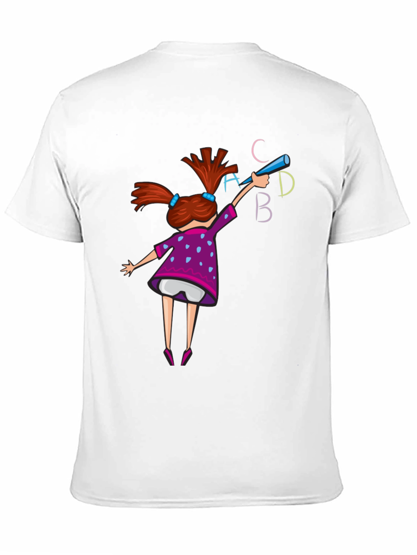 ABC Girl T-Shirt - Cute & Quirky Design