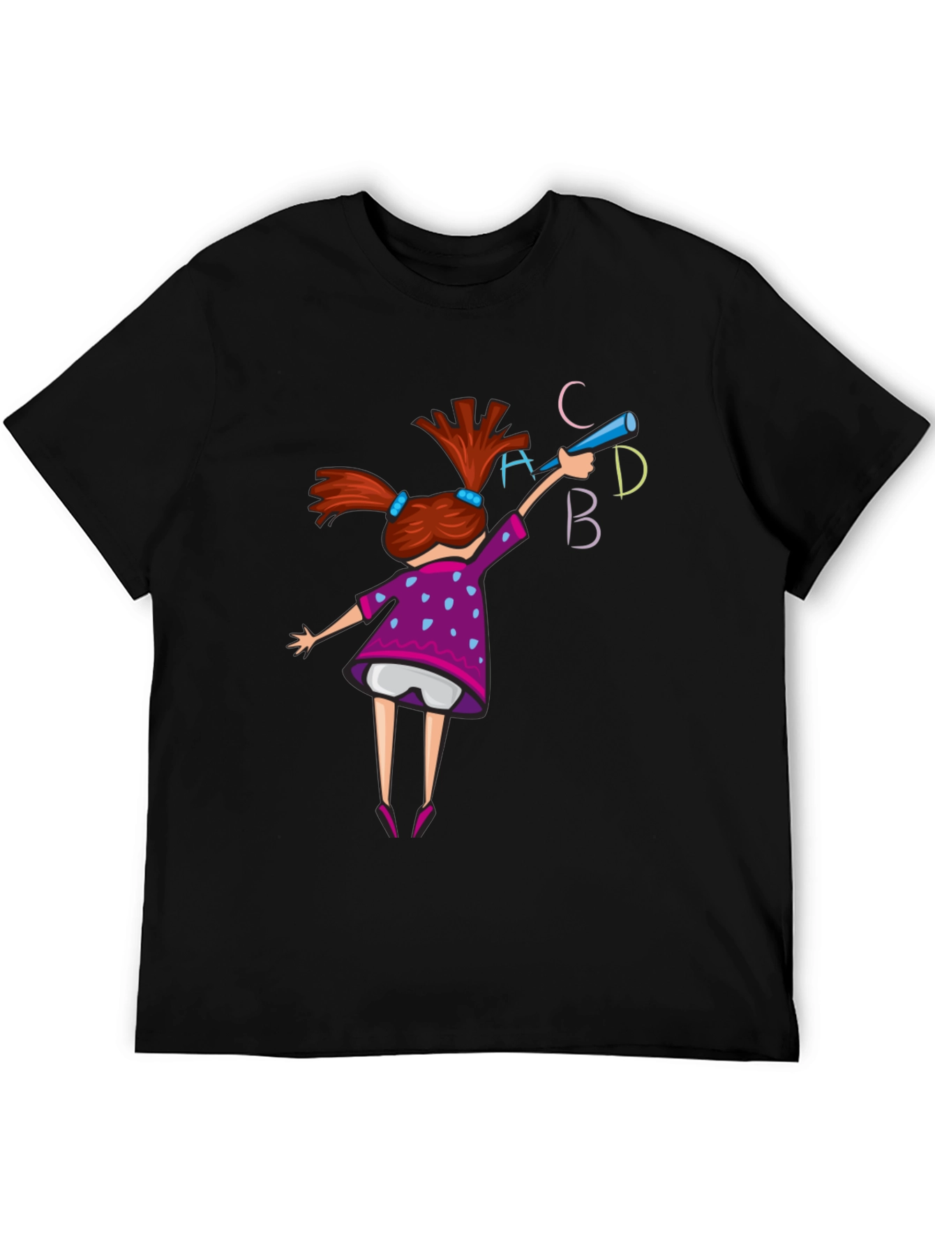 ABC Girl T-Shirt - Cute & Quirky Design