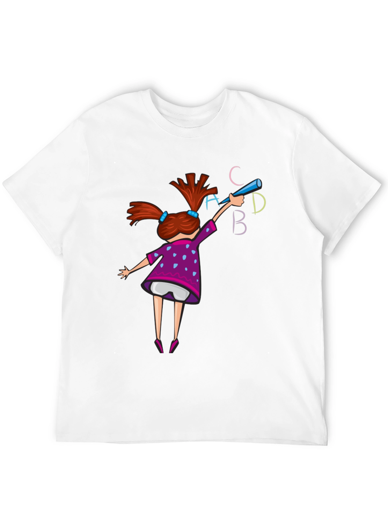 ABC Girl T-Shirt - Cute & Quirky Design