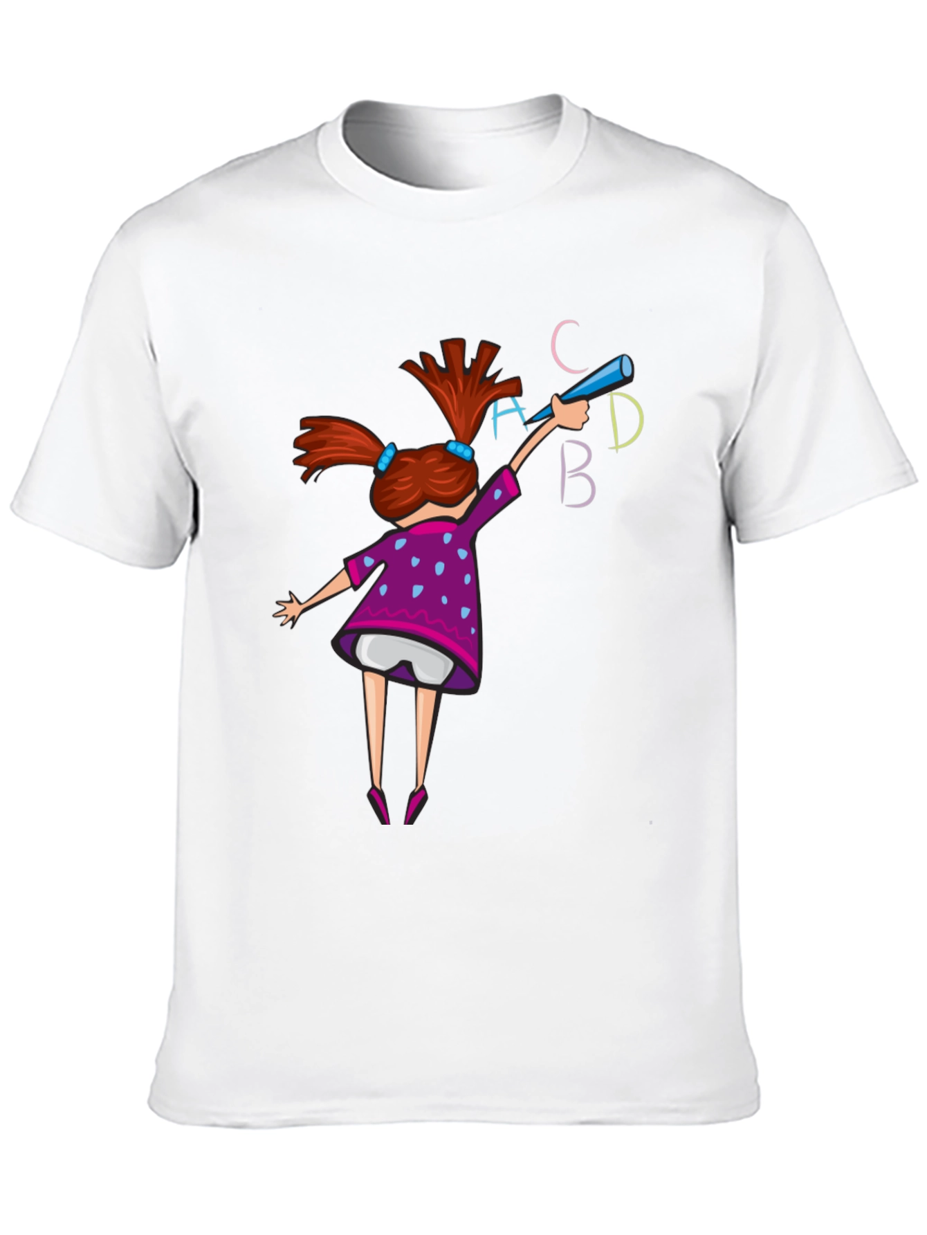 ABC Girl T-Shirt - Cute & Quirky Design