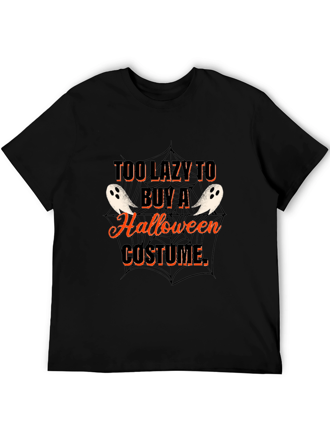 Funny Halloween Lazy Costume T-Shirt