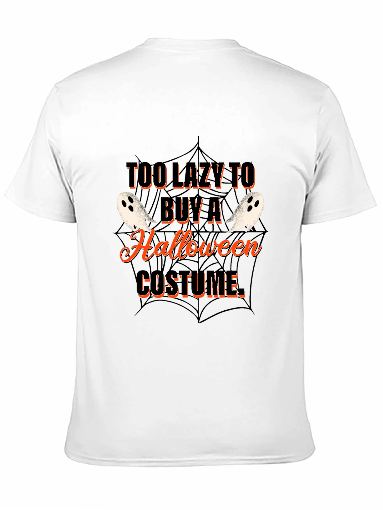 Funny Halloween Lazy Costume T-Shirt