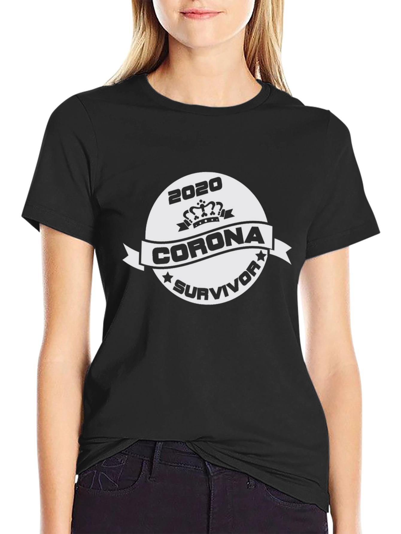 2020 Corona Survivor Graphic T-Shirt