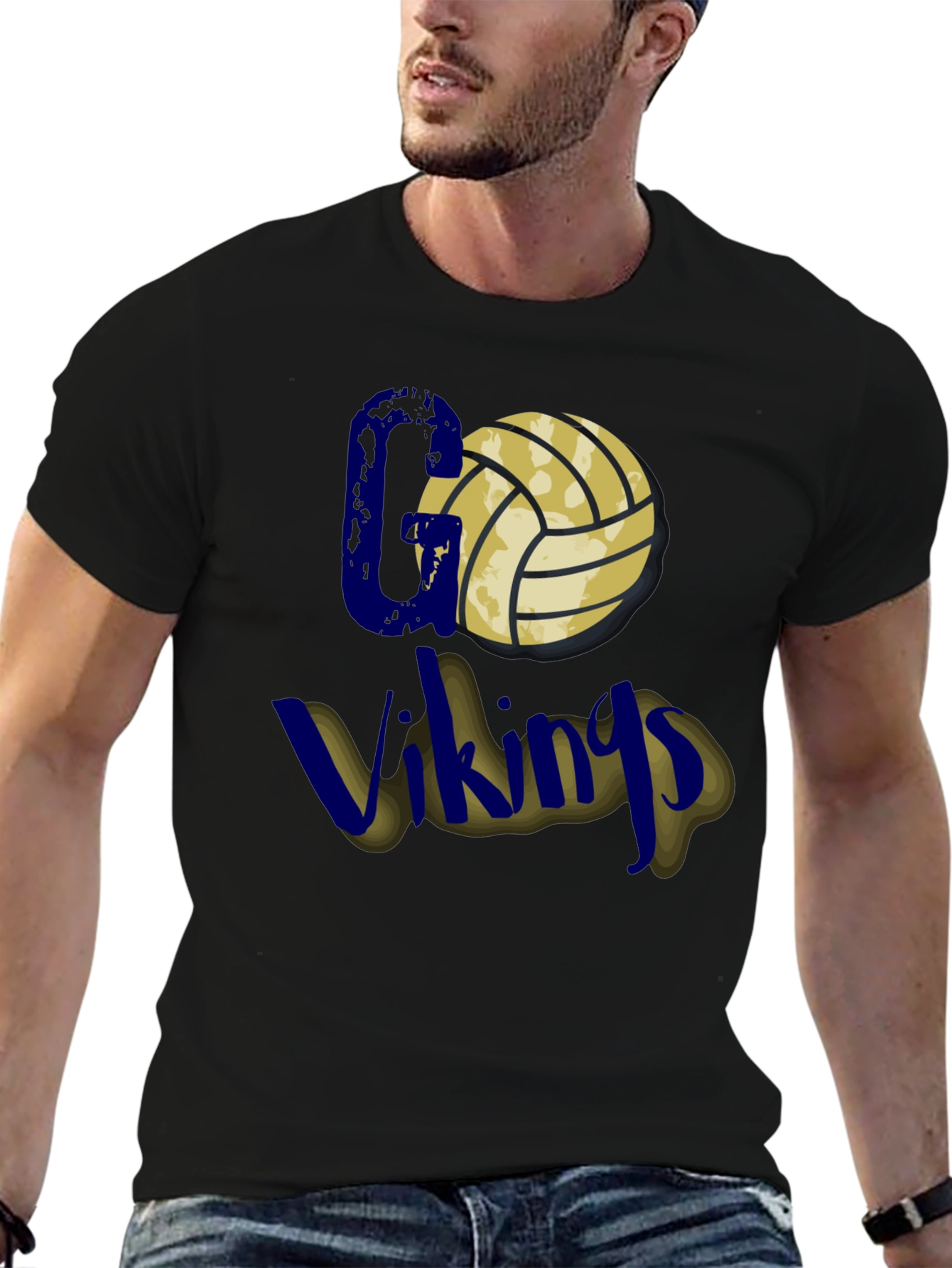 Go Vikings Volleyball T-Shirt