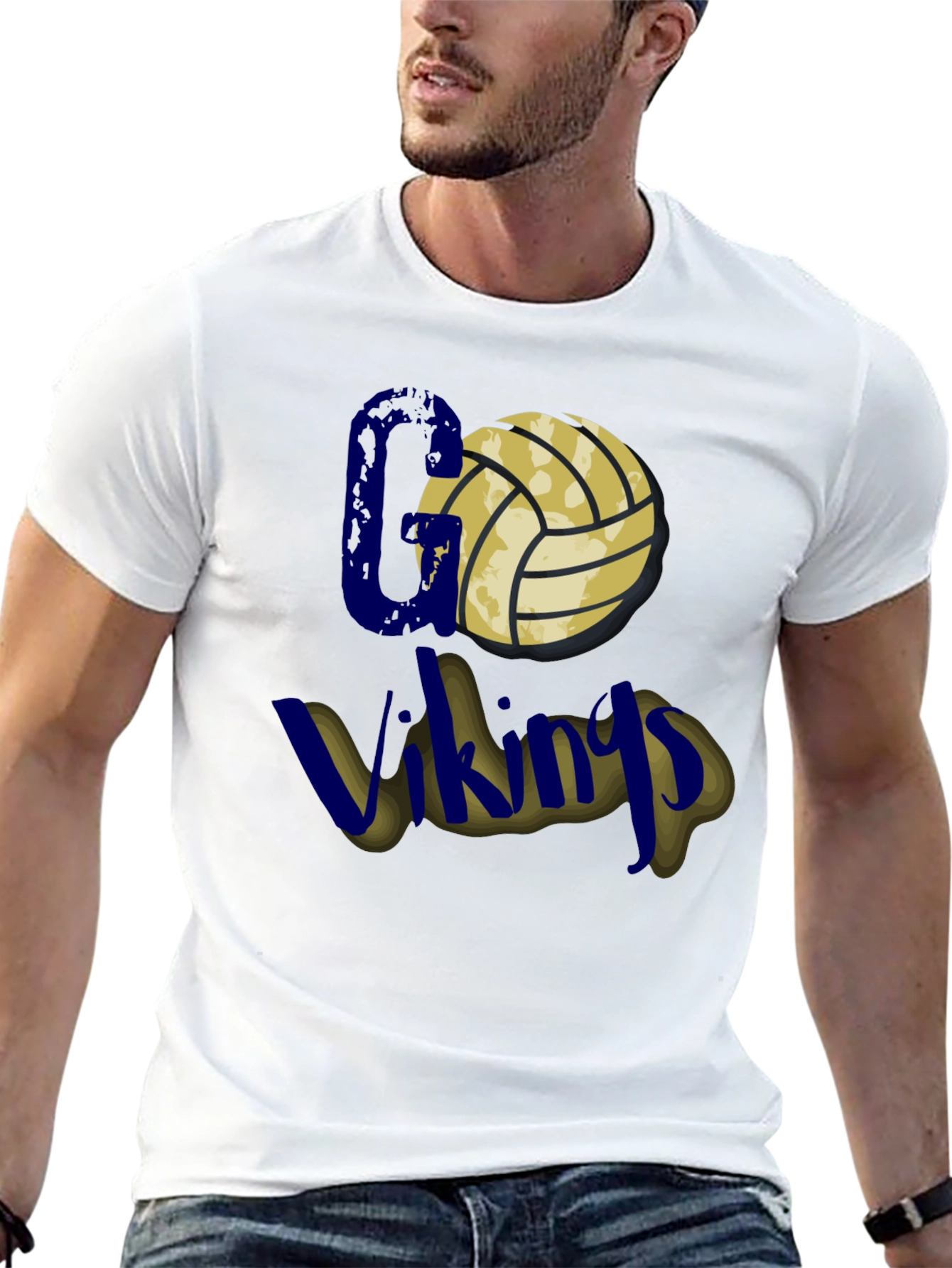 Go Vikings Volleyball T-Shirt