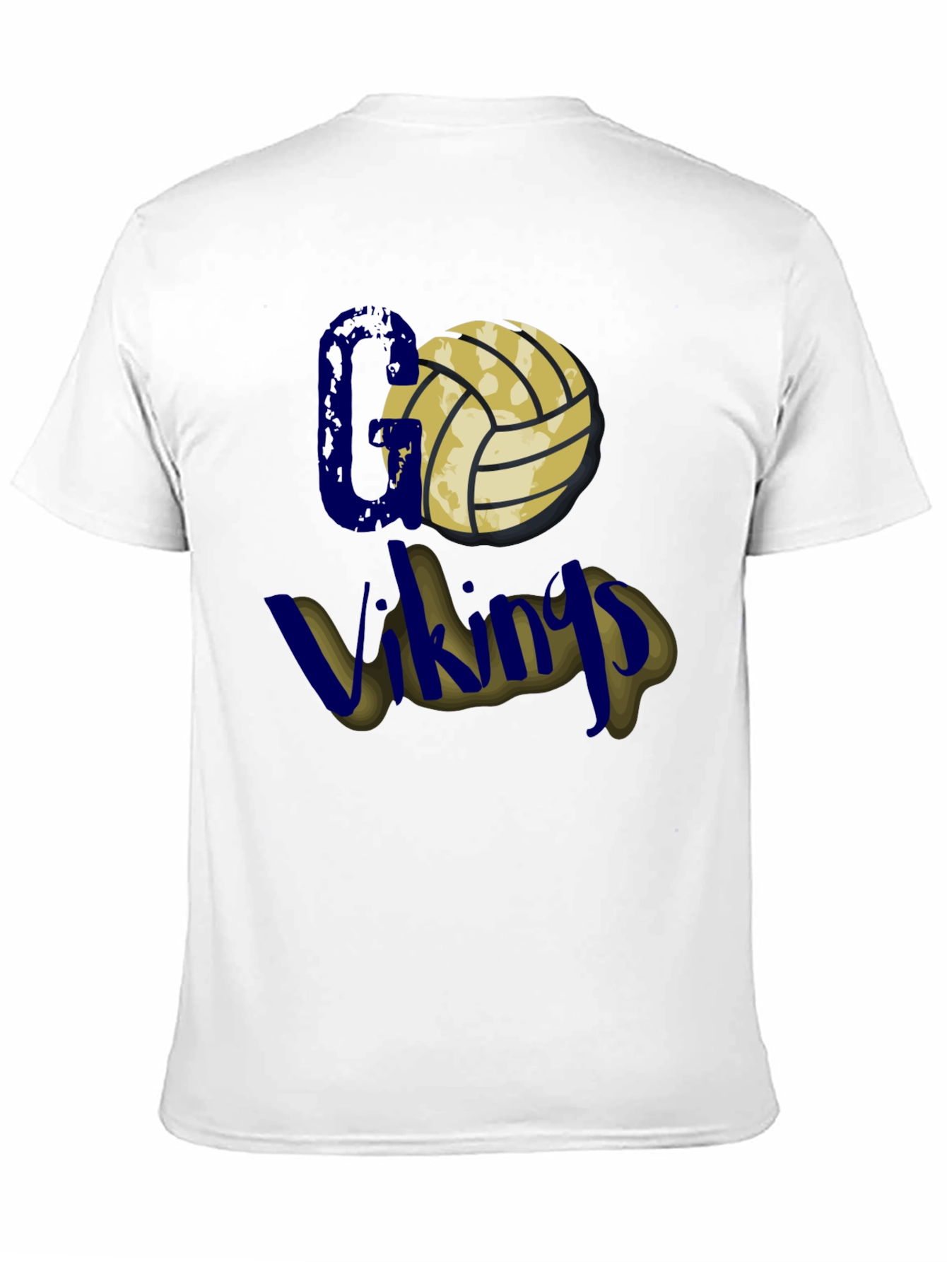 Go Vikings Volleyball T-Shirt