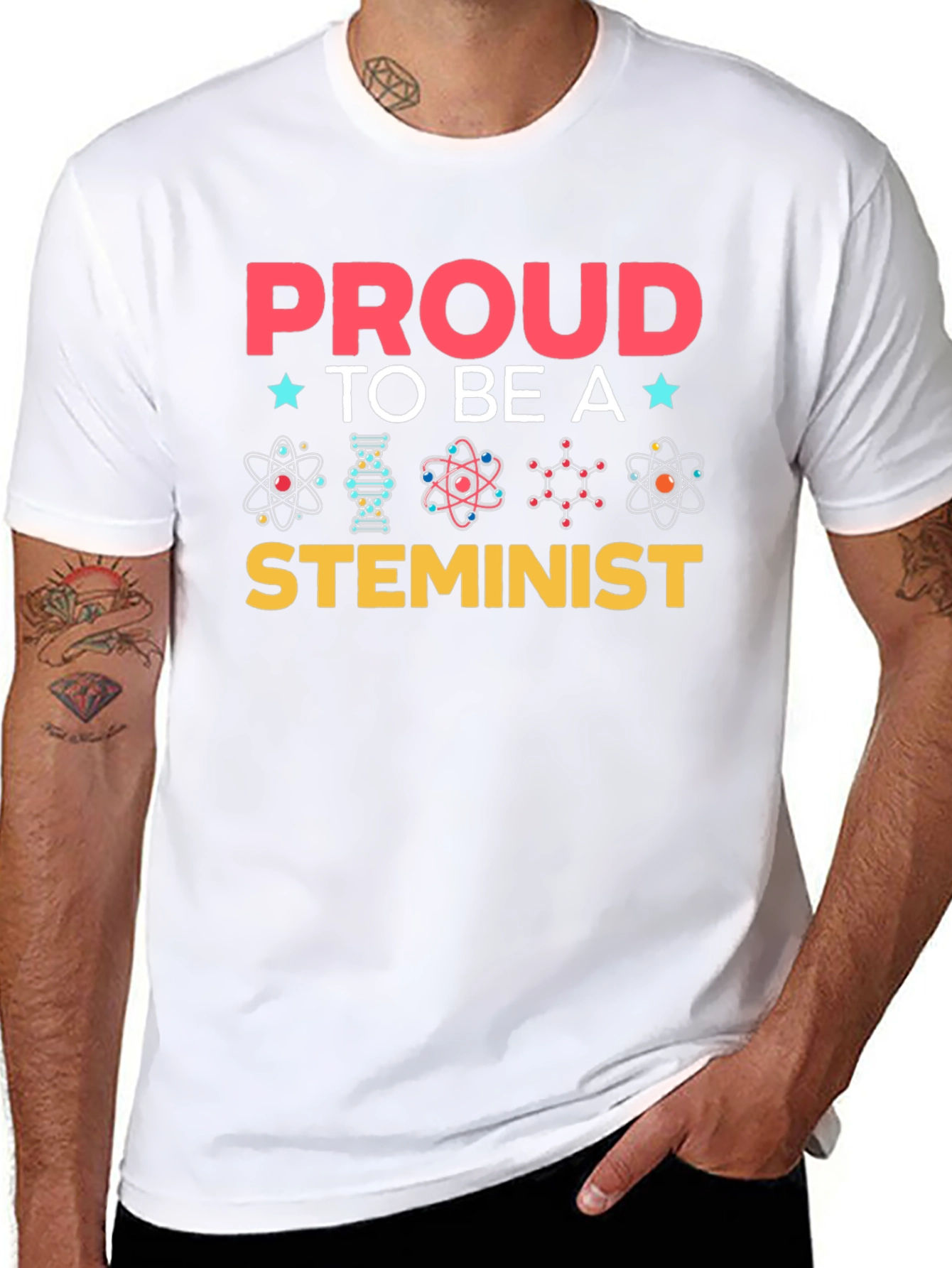 Proud STEMinist Graphic Tee