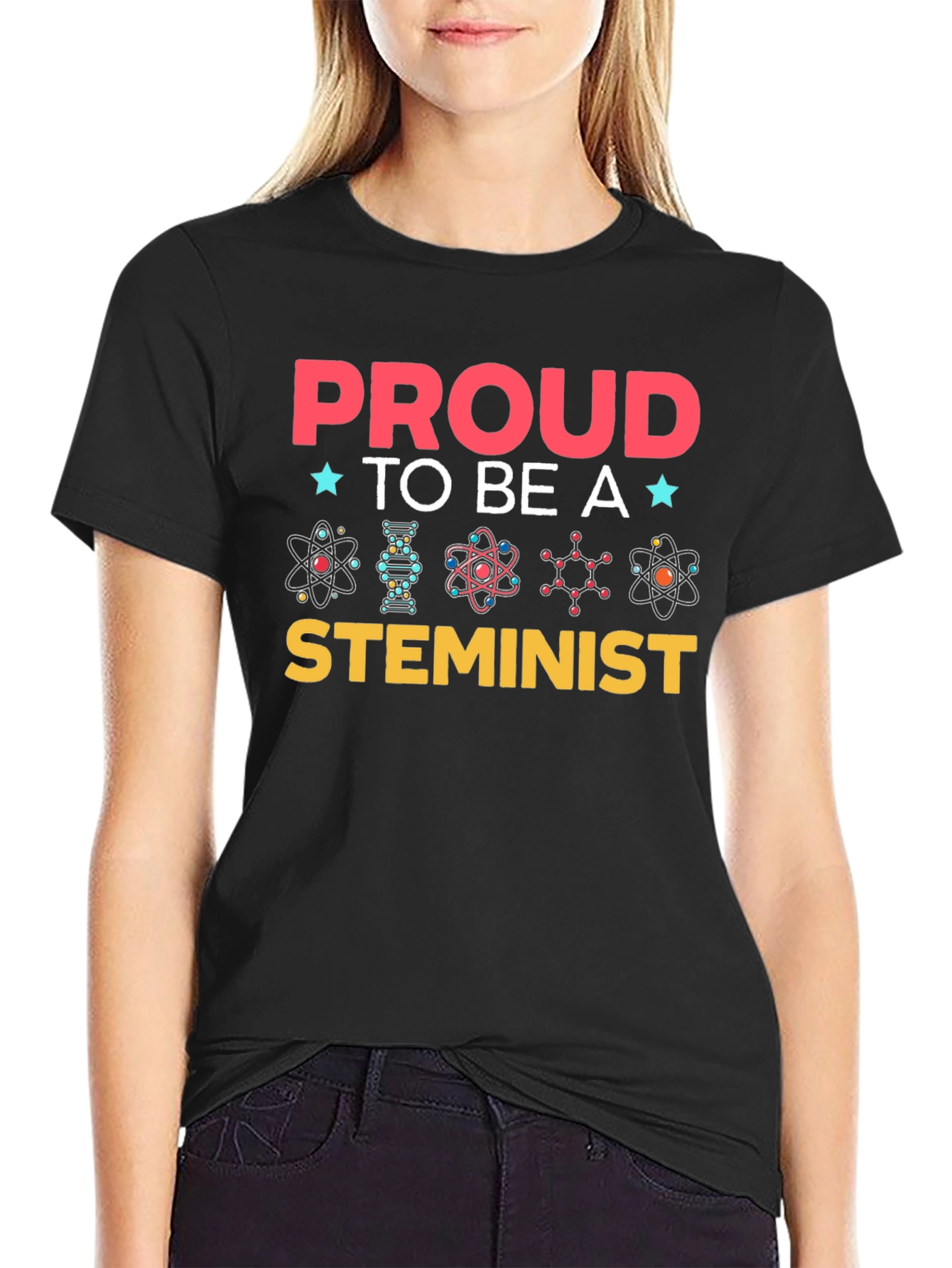 Proud STEMinist Graphic Tee