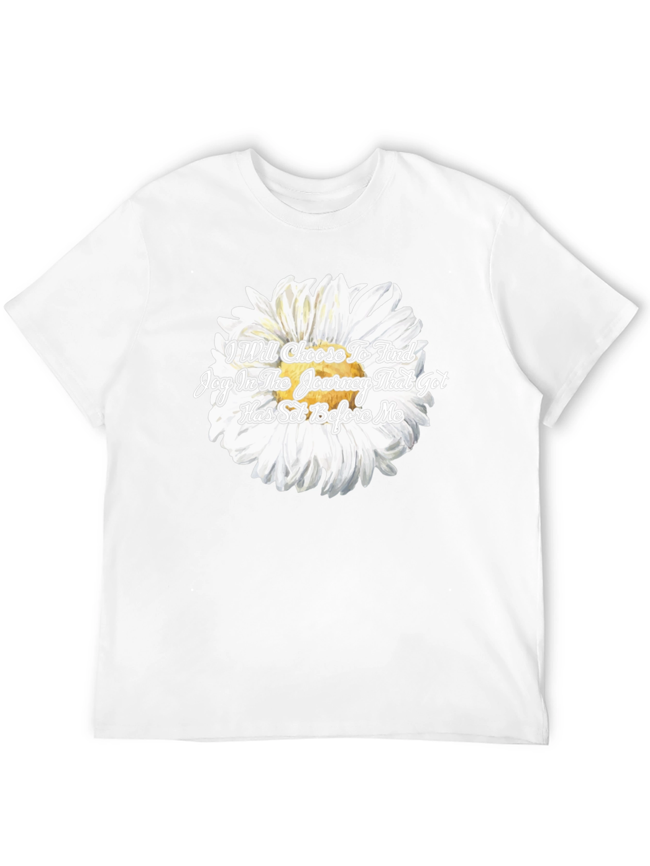 Joyful Journey Black Graphic Tee