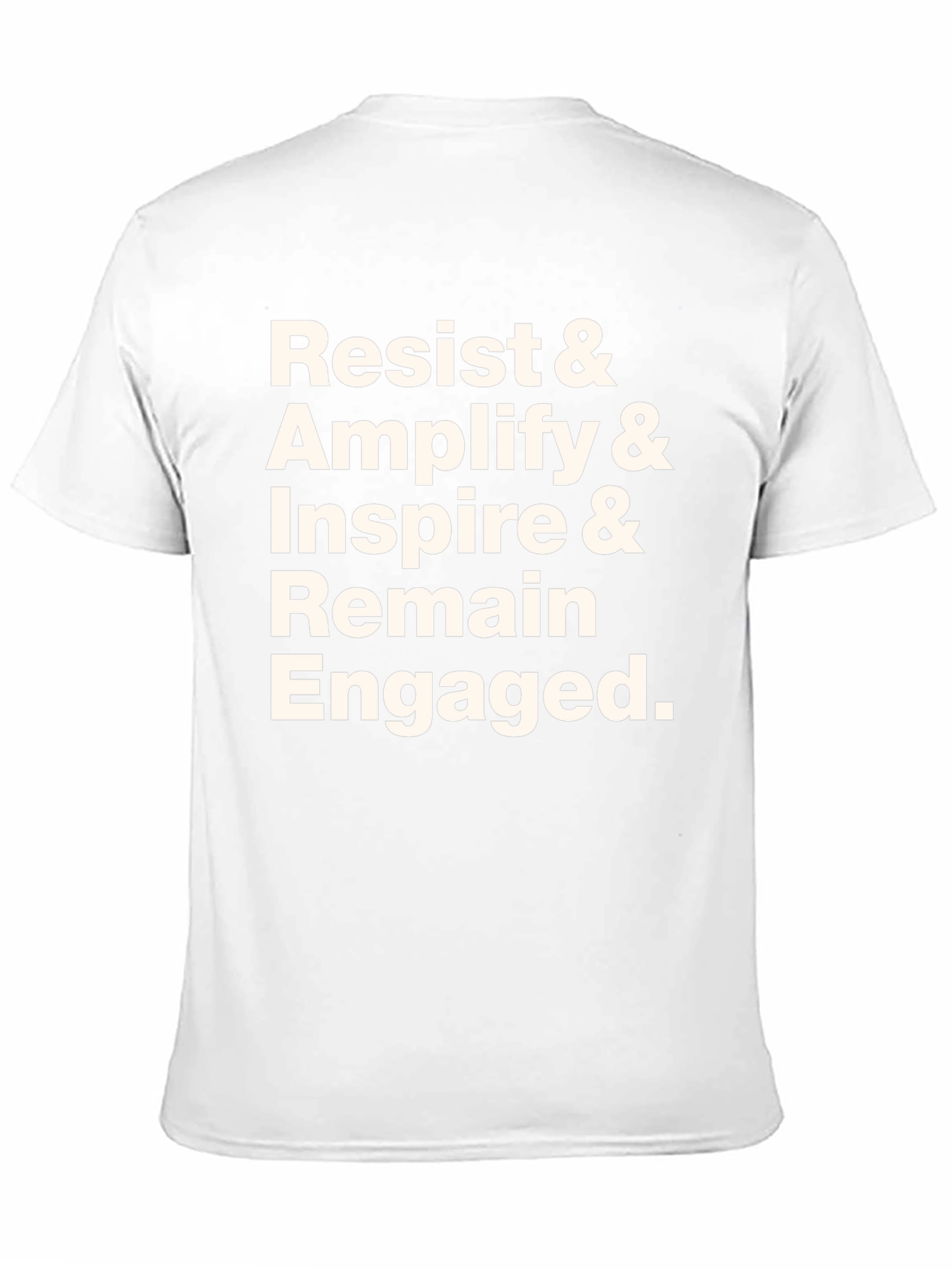 Resist Amplify Inspire Mens T-Shirt
