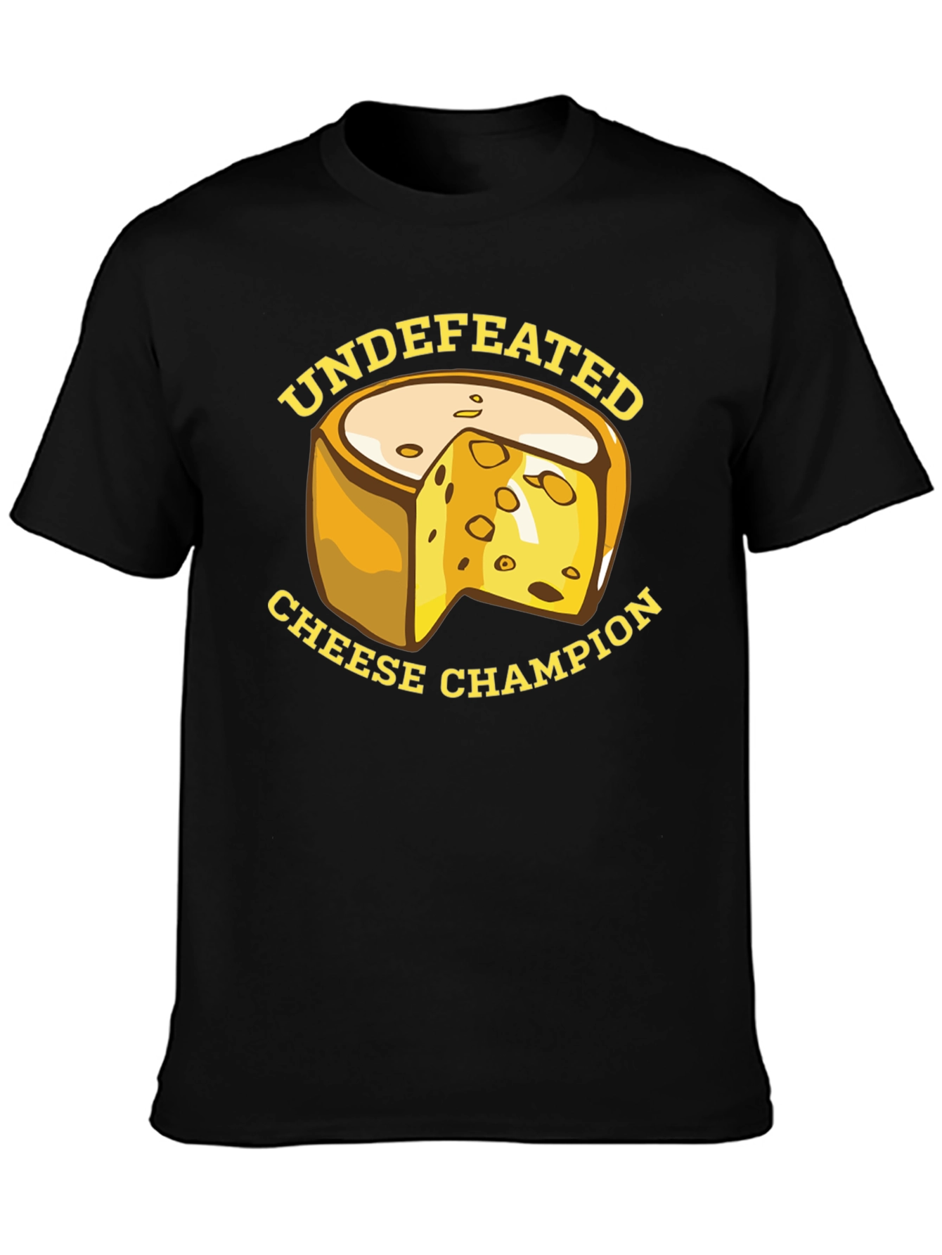 Undefeated Cheese Champion Graphic T-Shirt