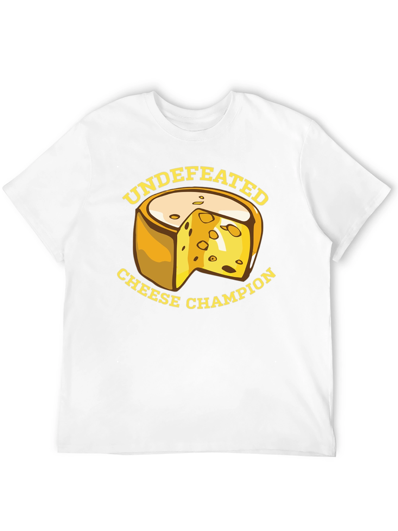 Undefeated Cheese Champion Graphic T-Shirt