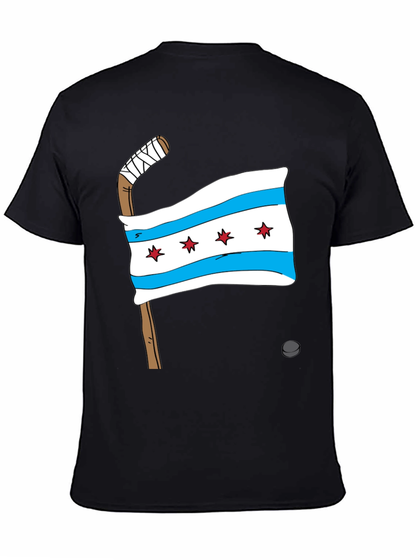 Chicago Flag Hockey T-Shirt