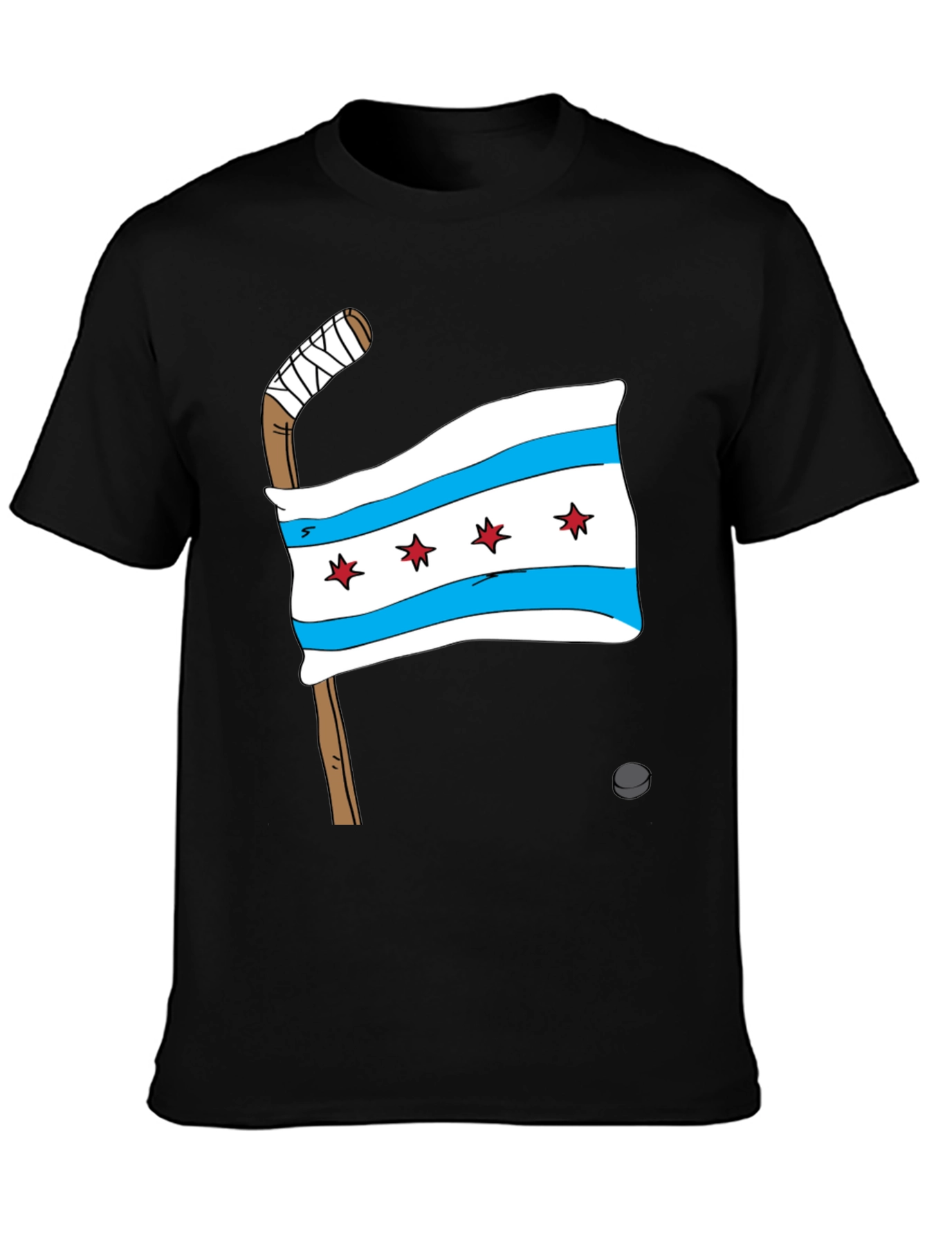 Chicago Flag Hockey T-Shirt