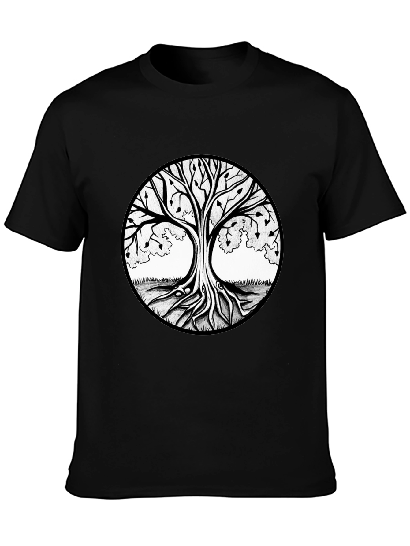 Tree of Life Graphic Tee - Black