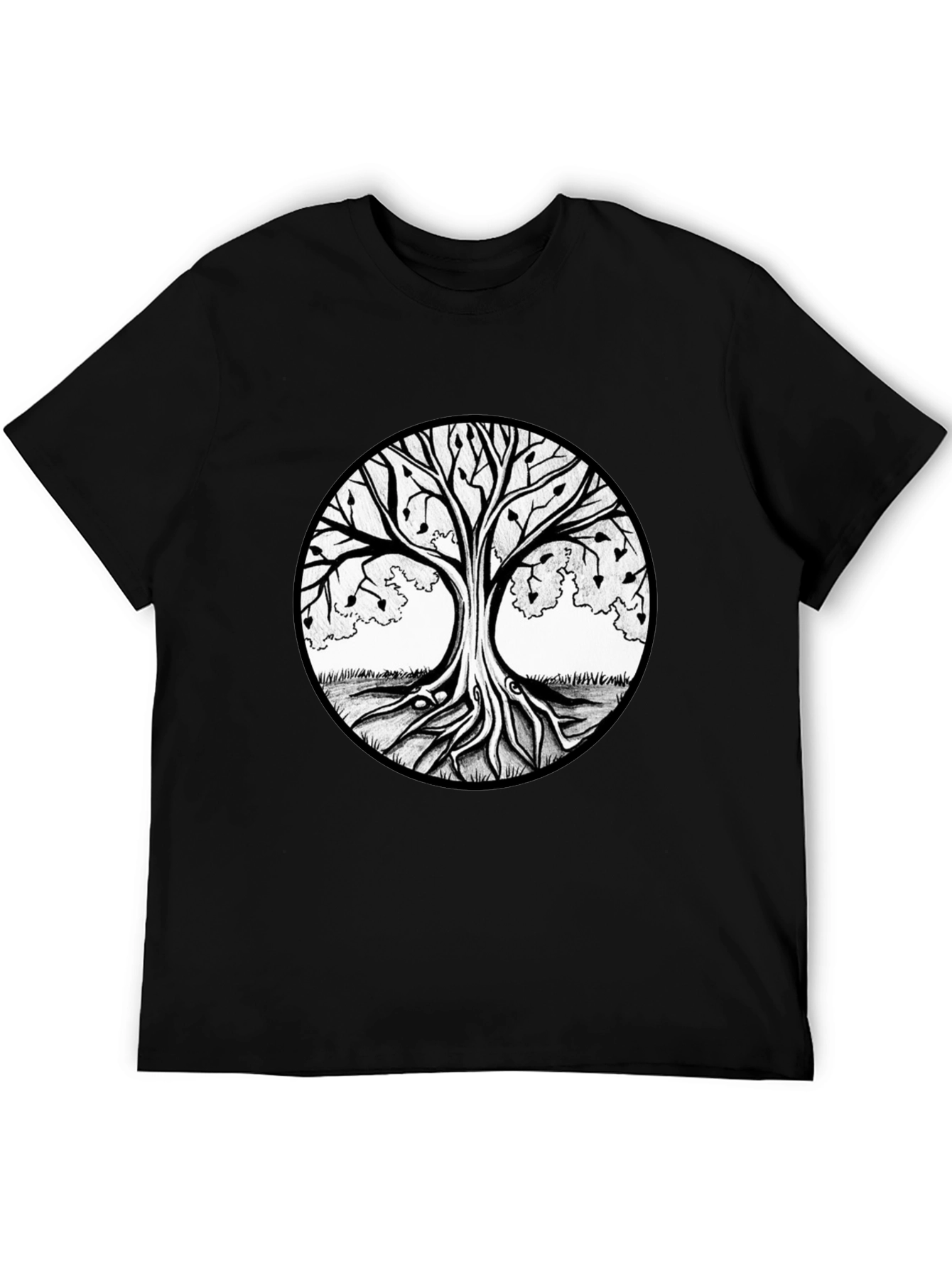 Tree of Life Graphic Tee - Black