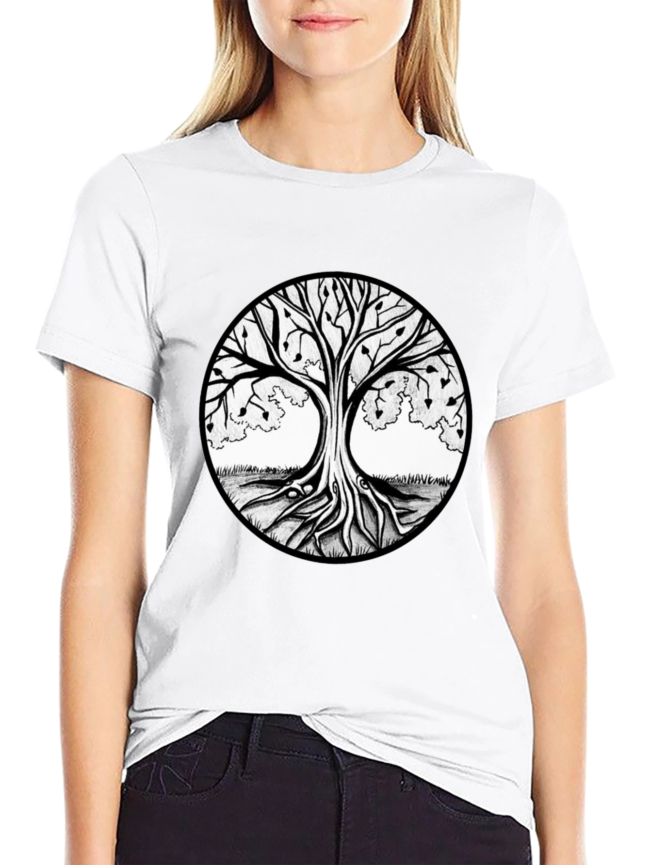 Tree of Life Graphic Tee - Black