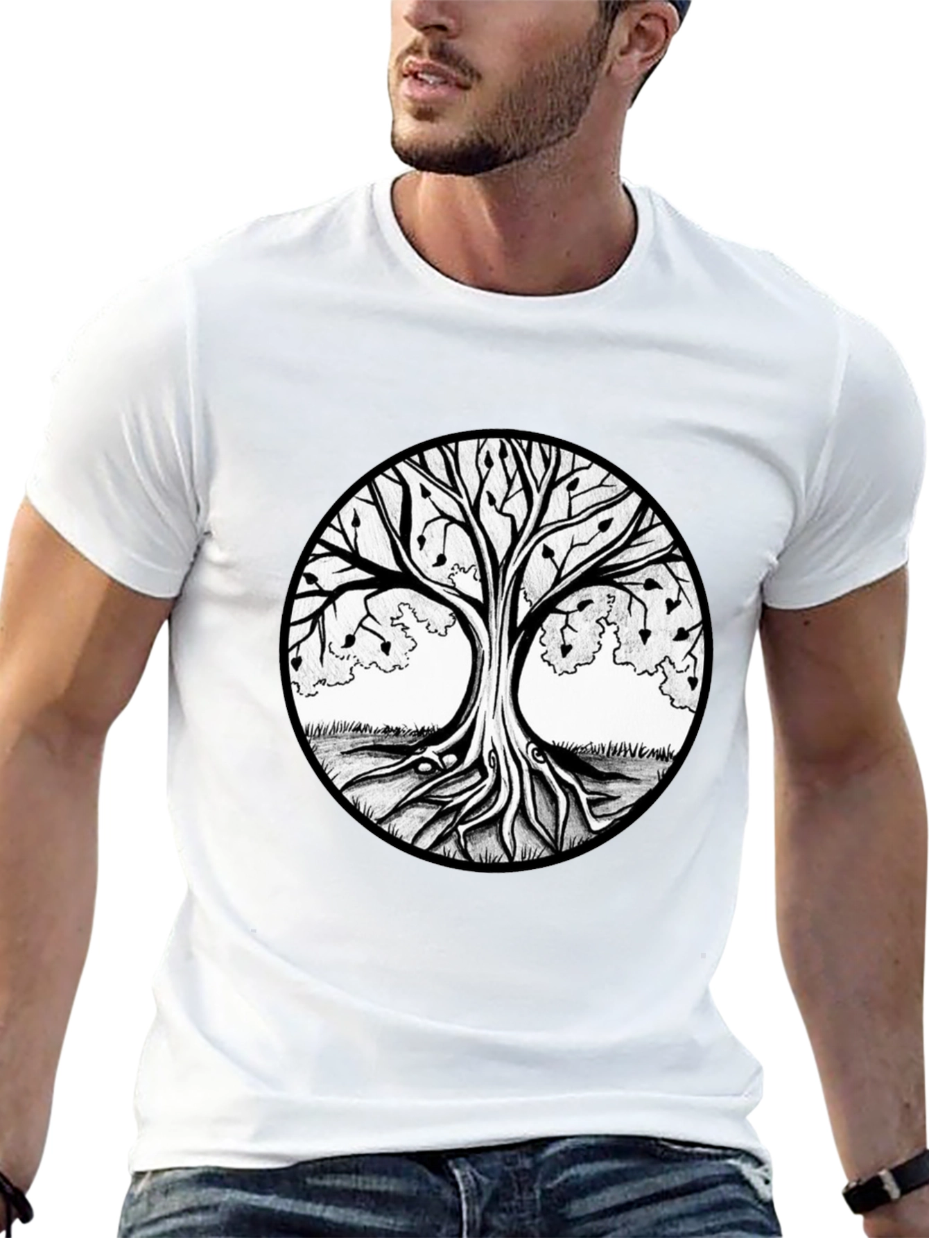 Tree of Life Graphic Tee - Black