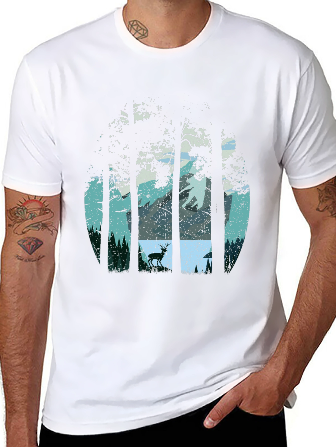 Nature Scene Graphic Tee