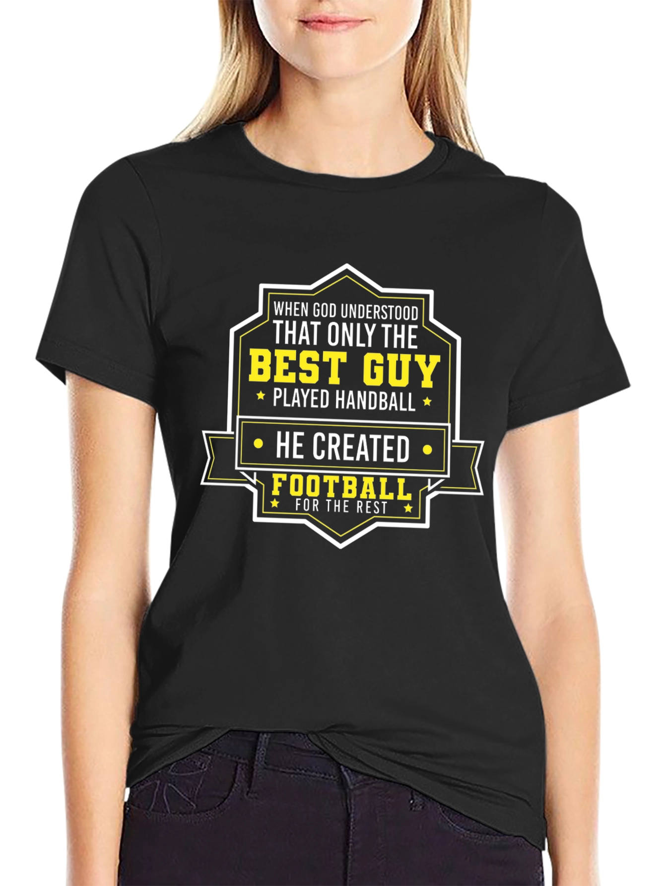 Best Guy Plays Handball T-Shirt
