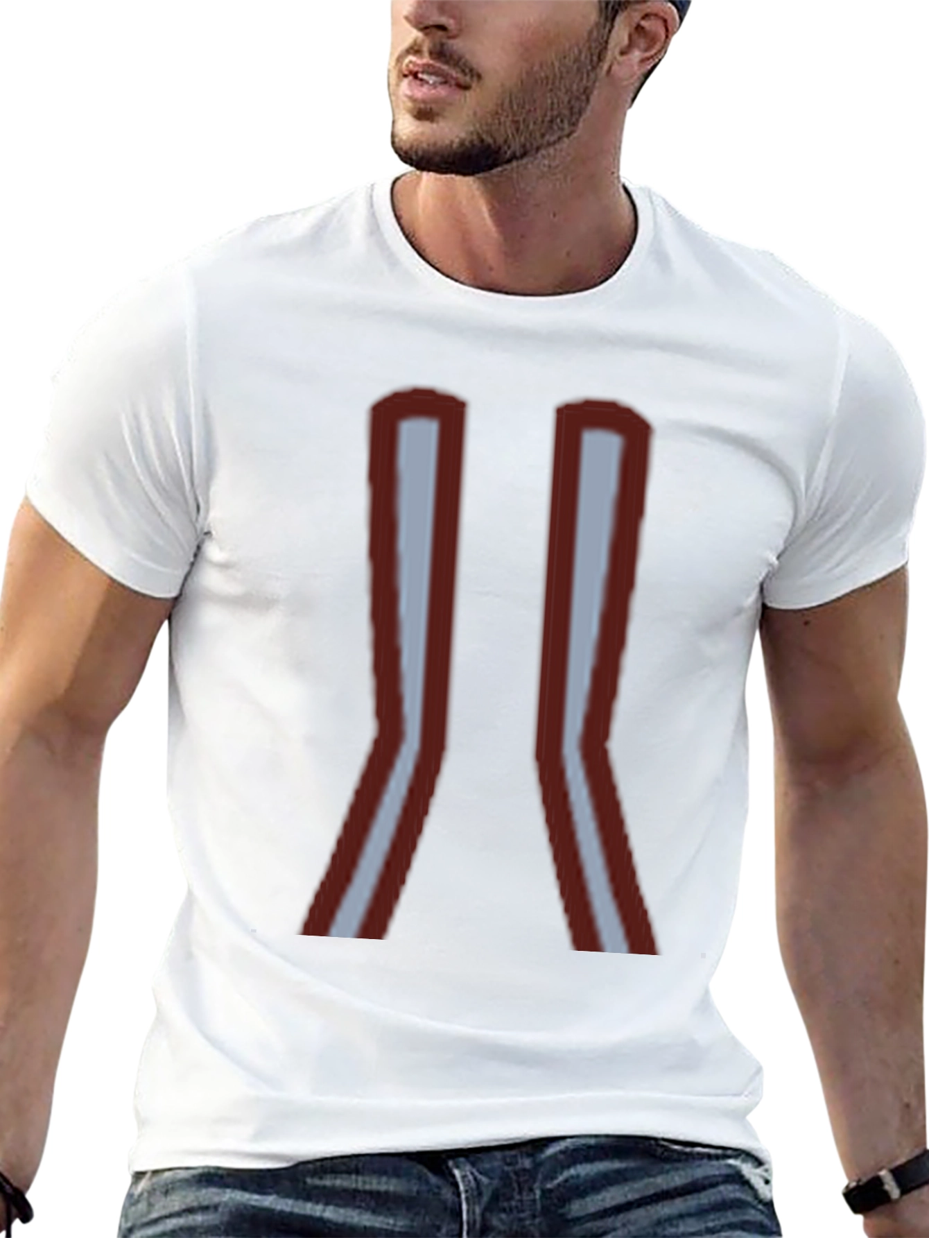 Graphic T-Shirt - Abstract Arrow Design