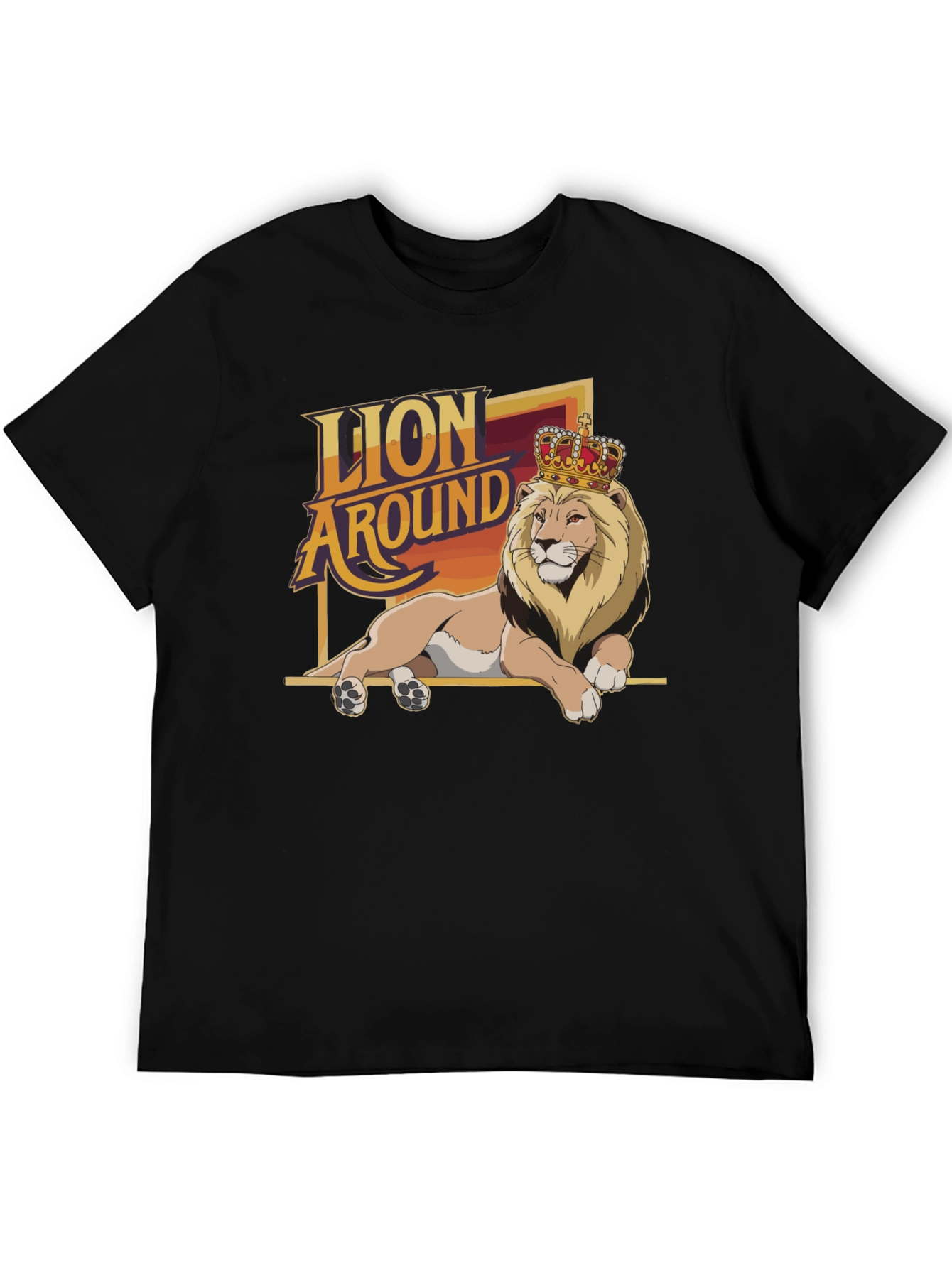 Lion Around T-Shirt - King of the Jungle Tee