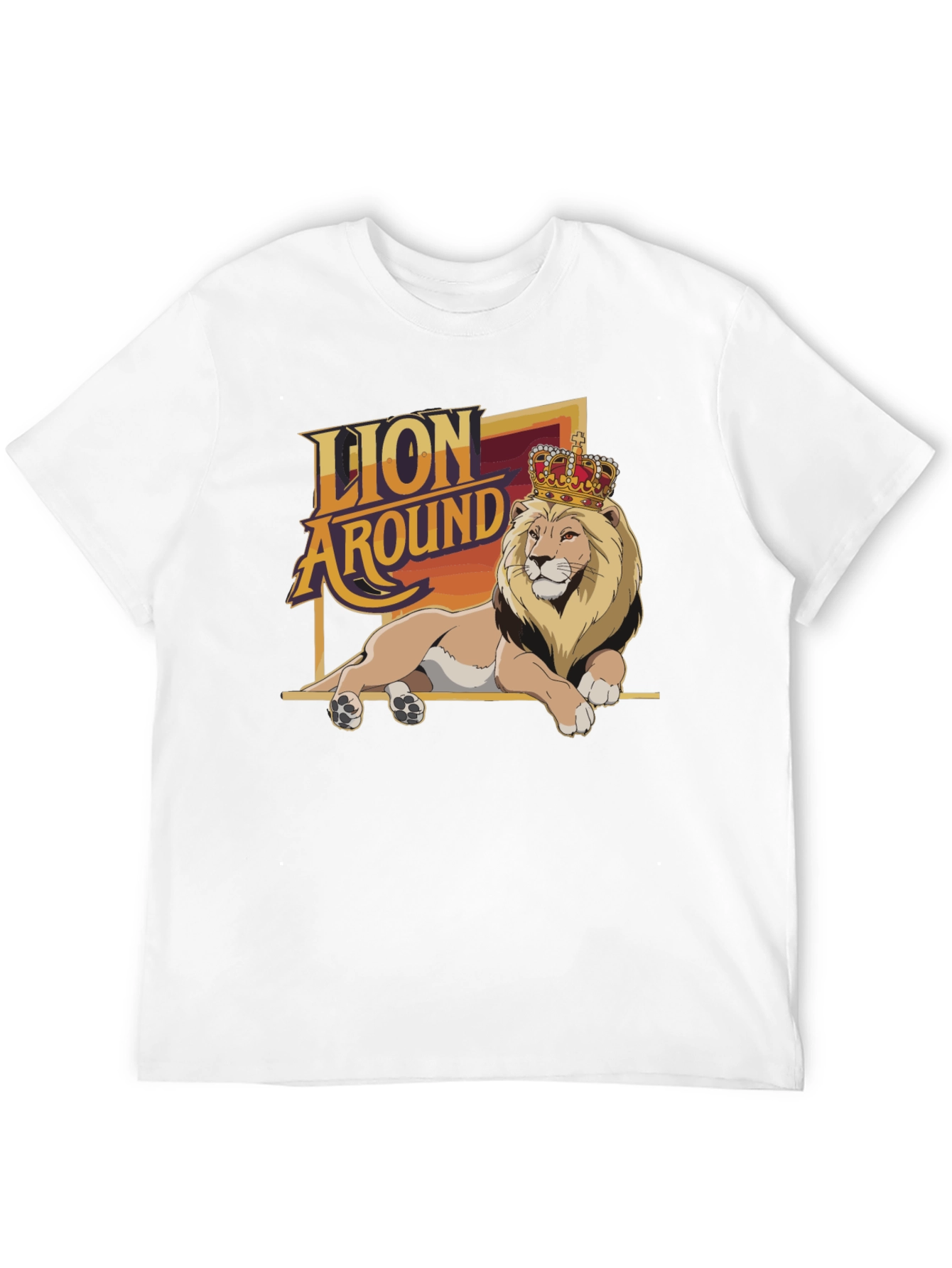 Lion Around T-Shirt - King of the Jungle Tee